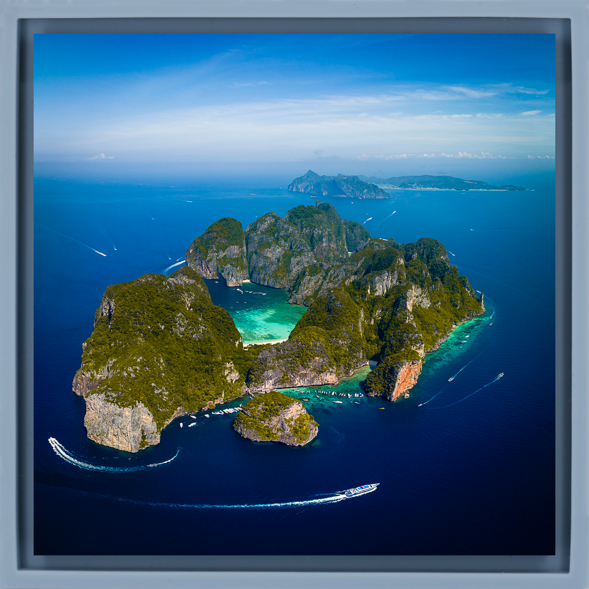 Maya Bay Majesty- Light Blue Wrapp