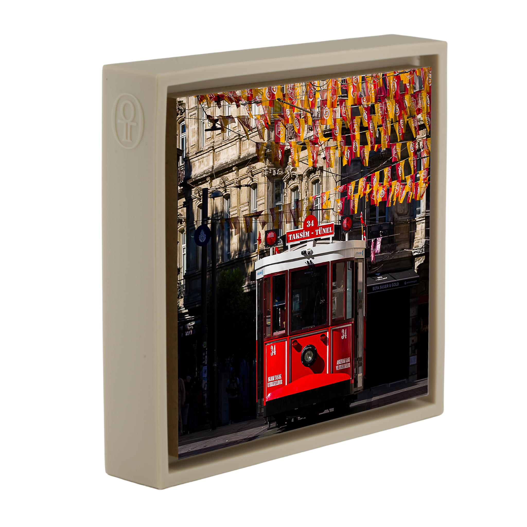 Istiklal Nostalgia - Zandkleurige Wrapp