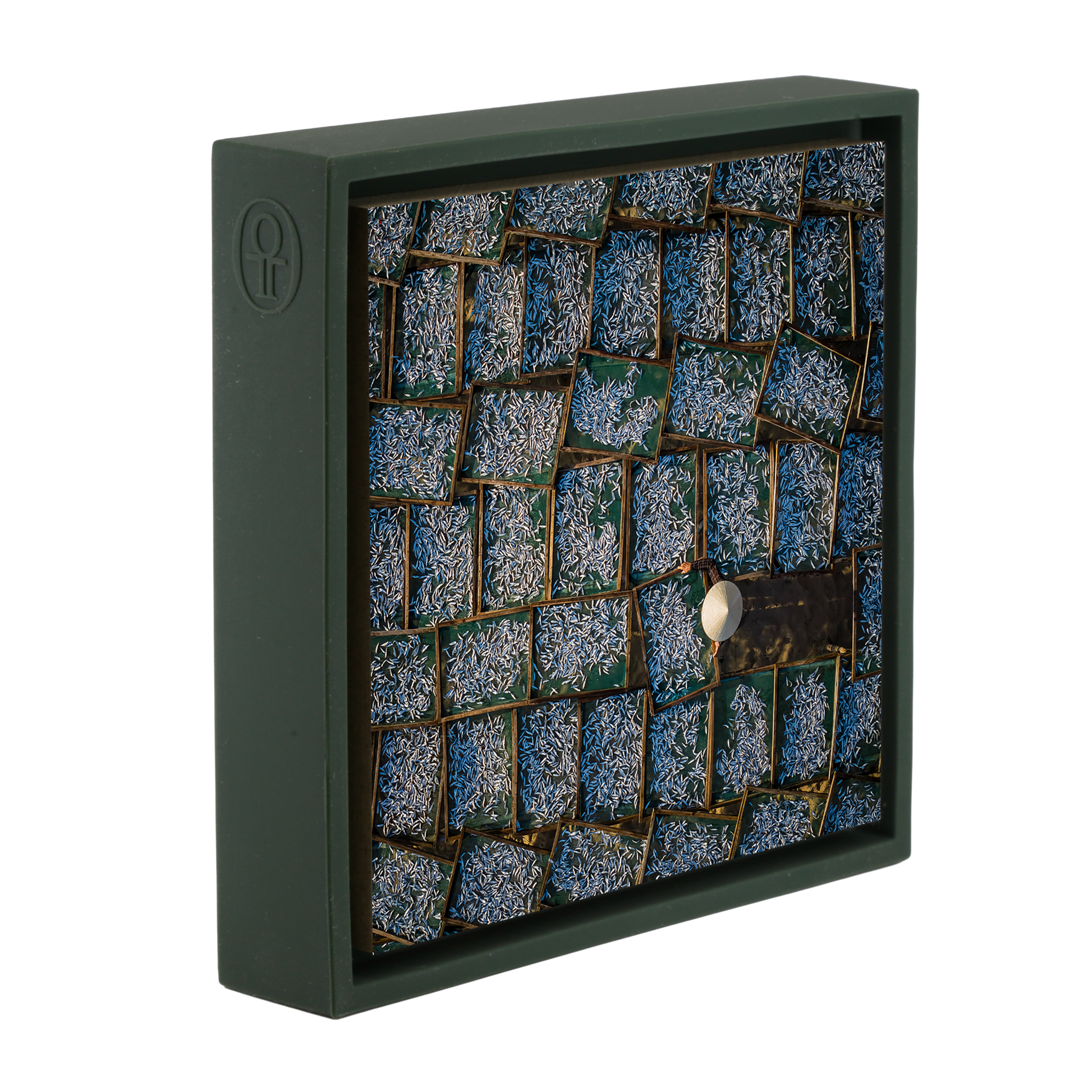Silver Harvest- Dark Green Wrapp