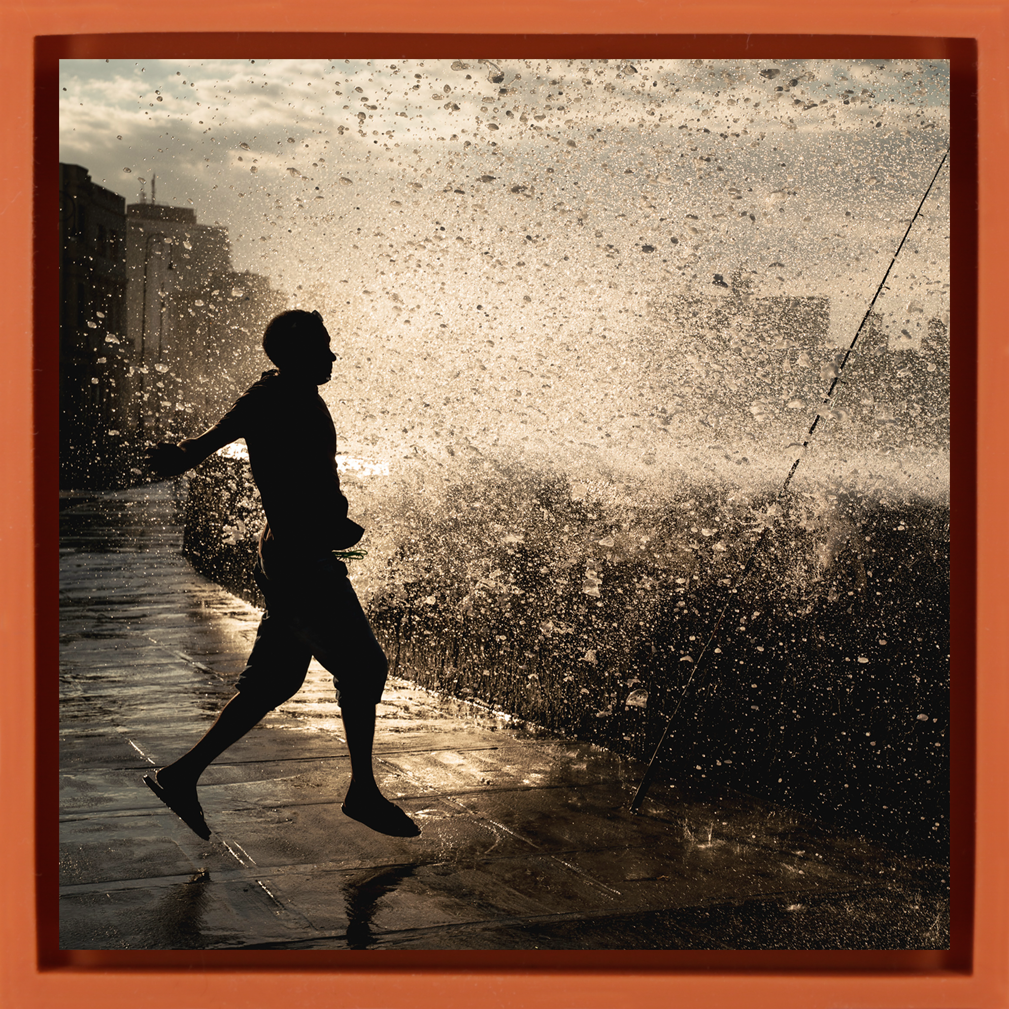 Malecon of Havana- Orange Wrapp