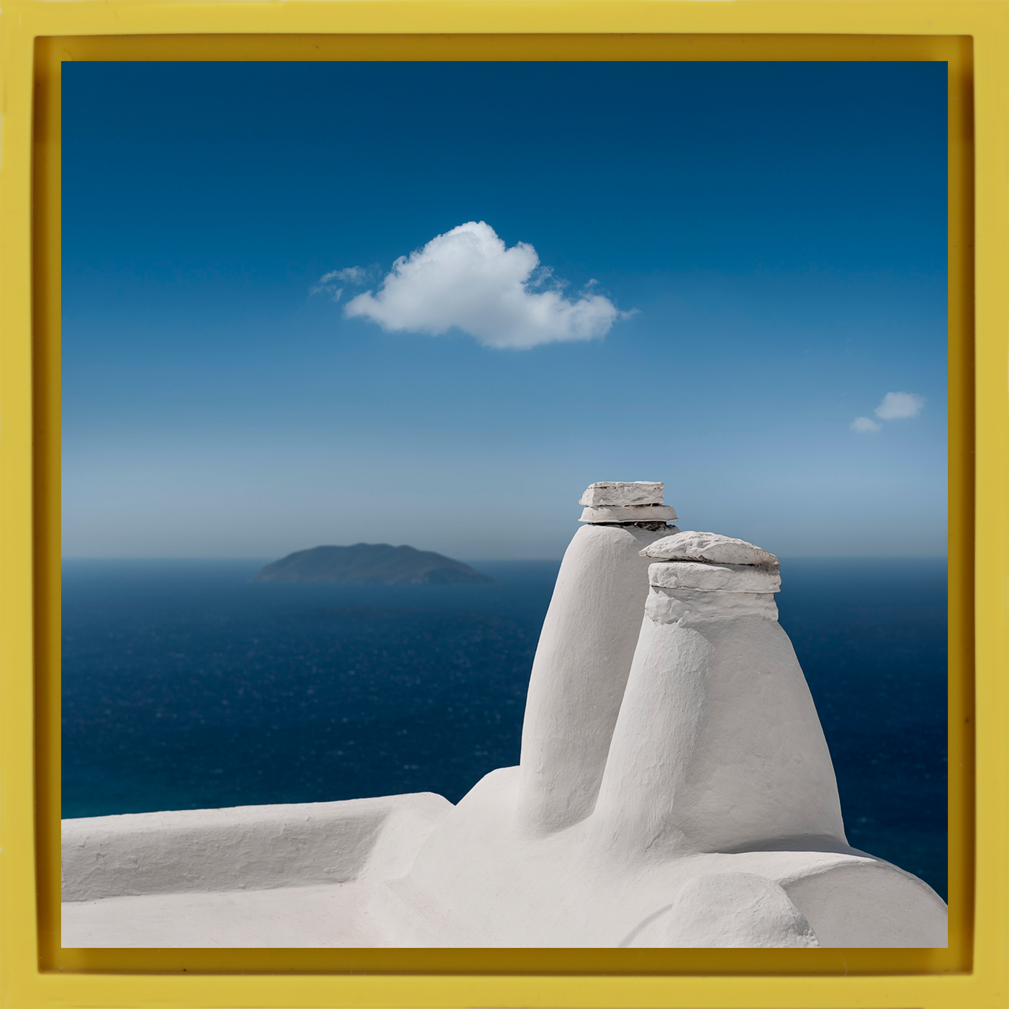 Anafi White Chimneys - Gele Wrapp