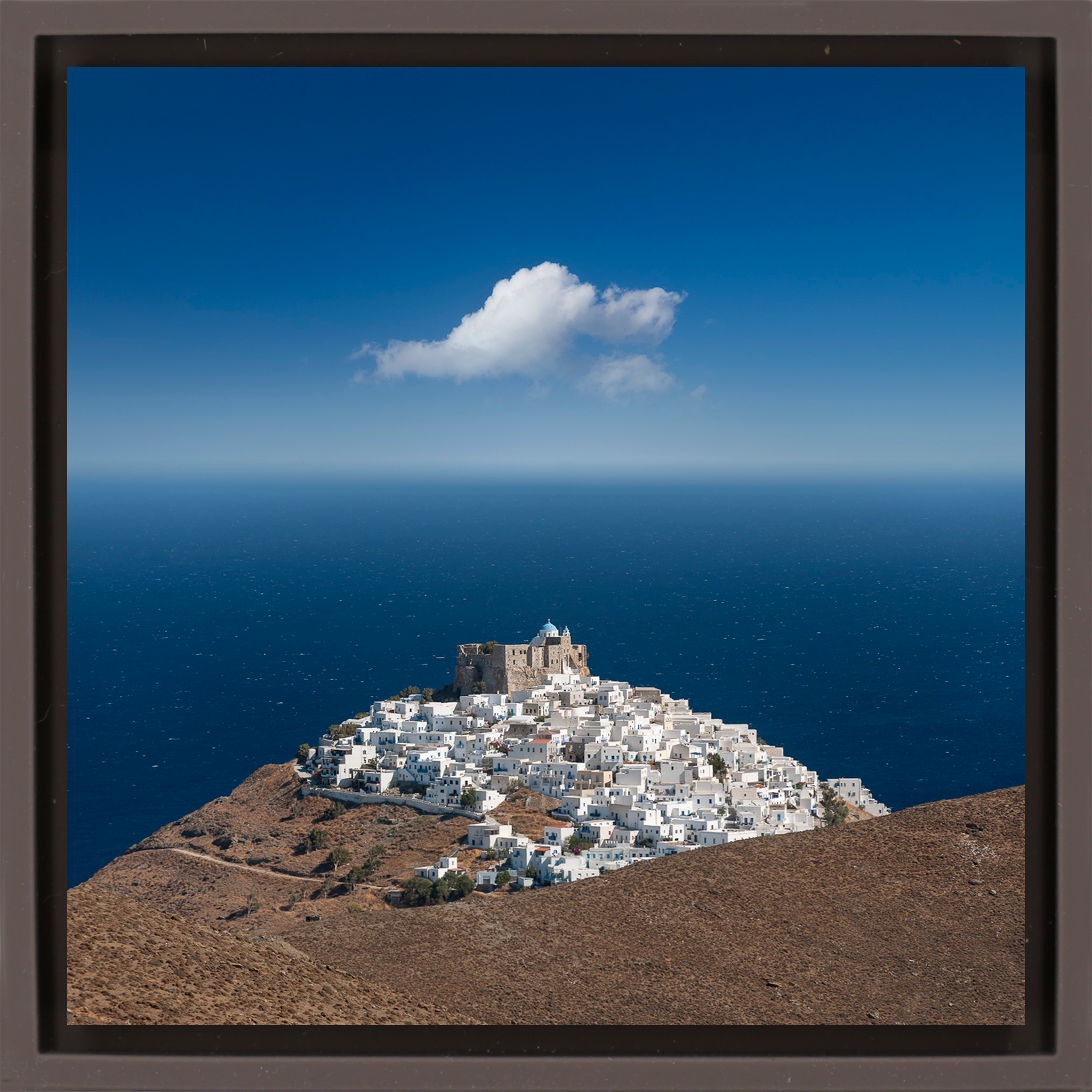 Cloudy in Astypalea - Bruine Wrapp