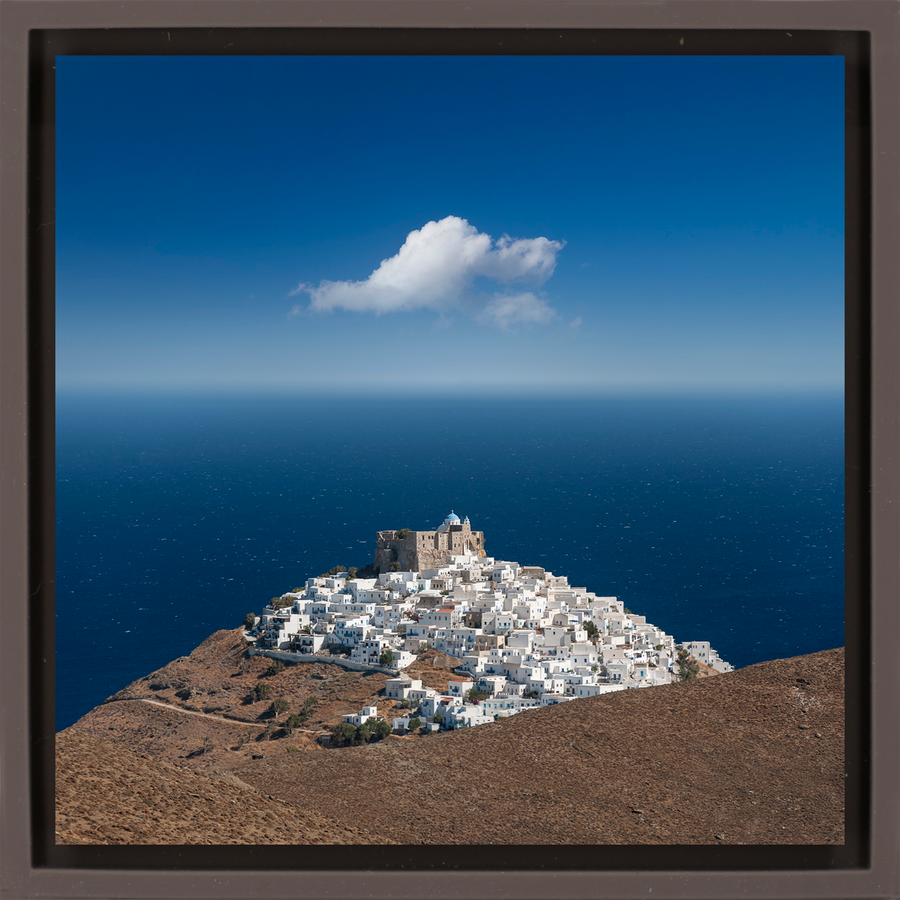 Cloudy in Astypalea - Brown Wrapp