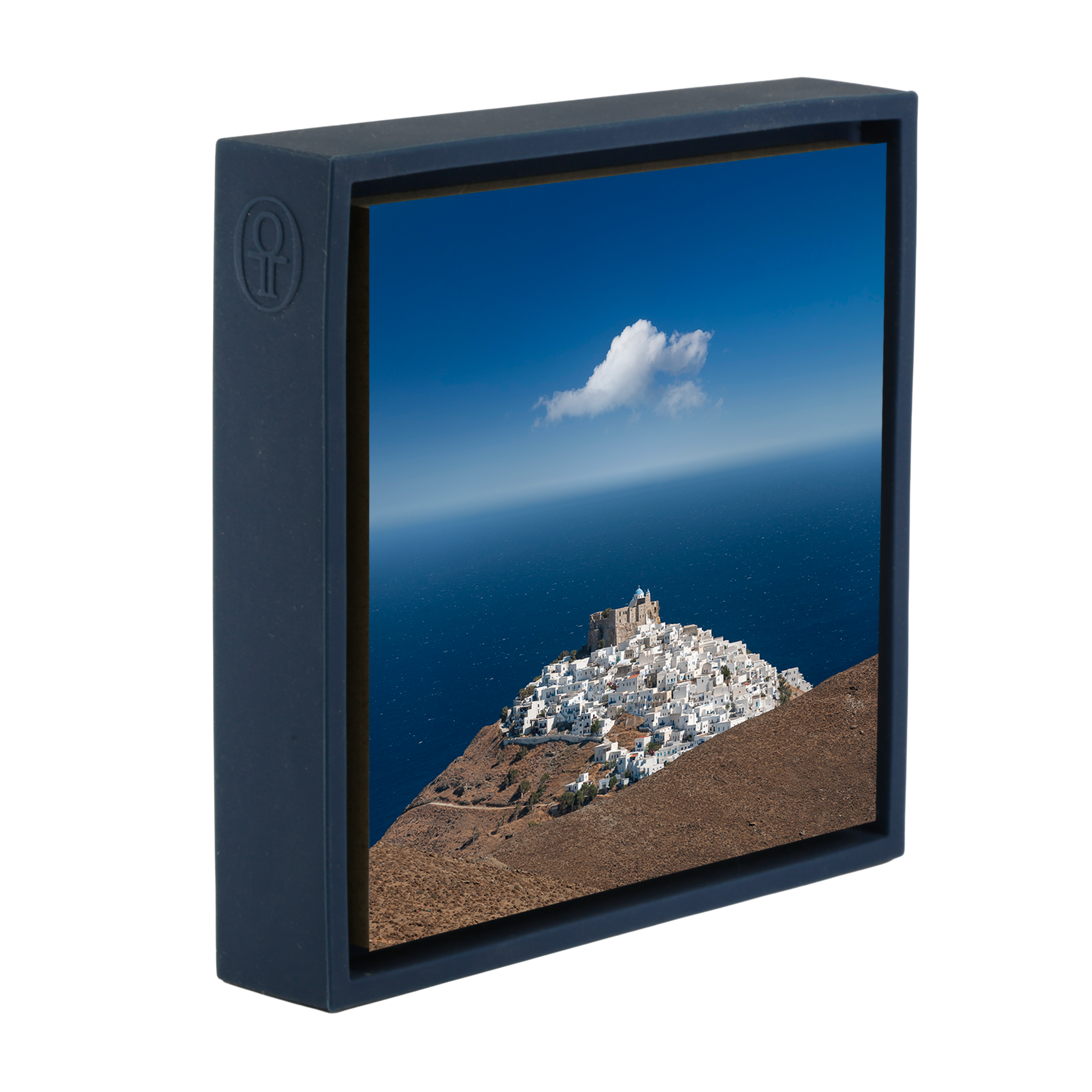 Cloudy in Astypalea - Dark Blue Wrapp