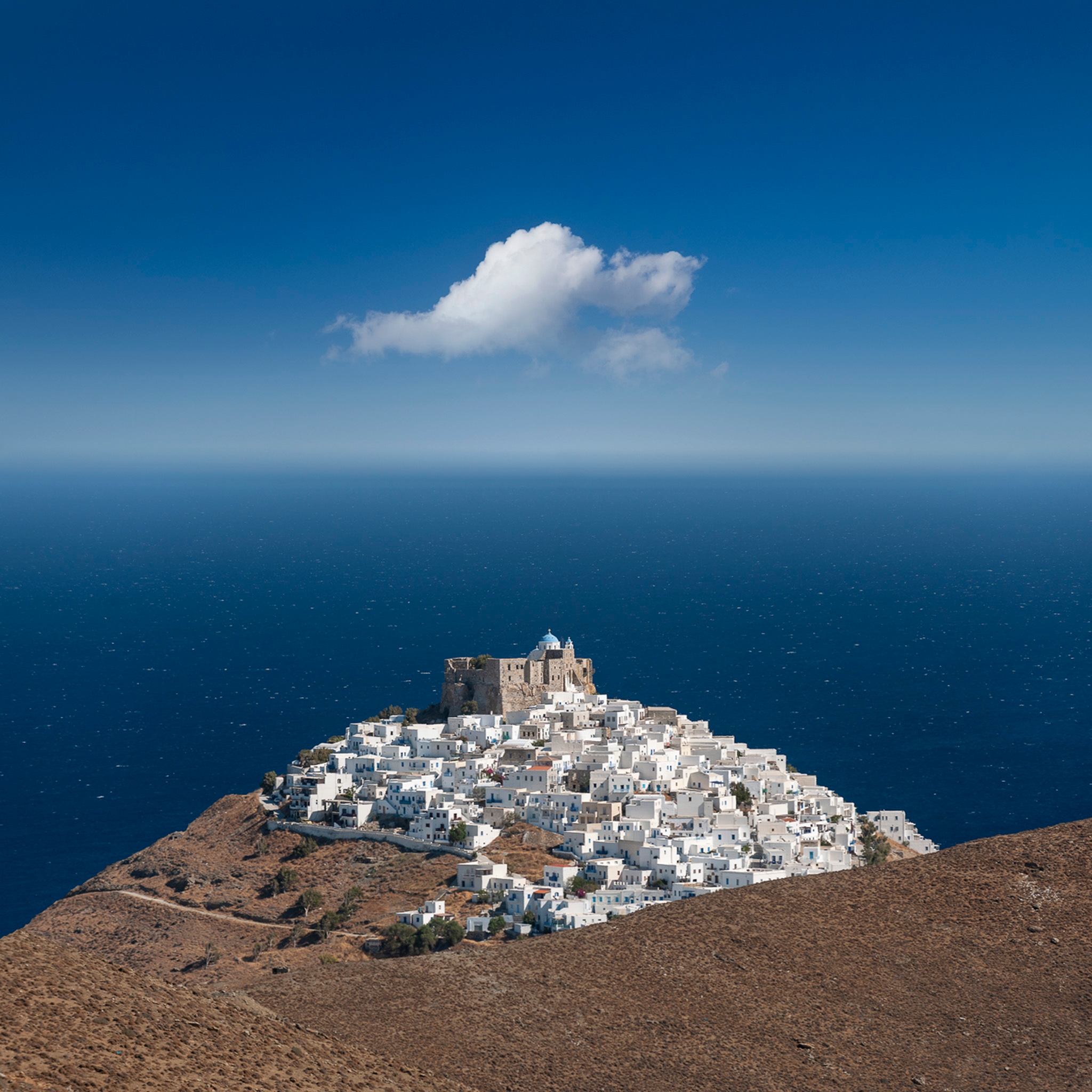 Bewolkt in Astypalea - Collectie: Griekenland