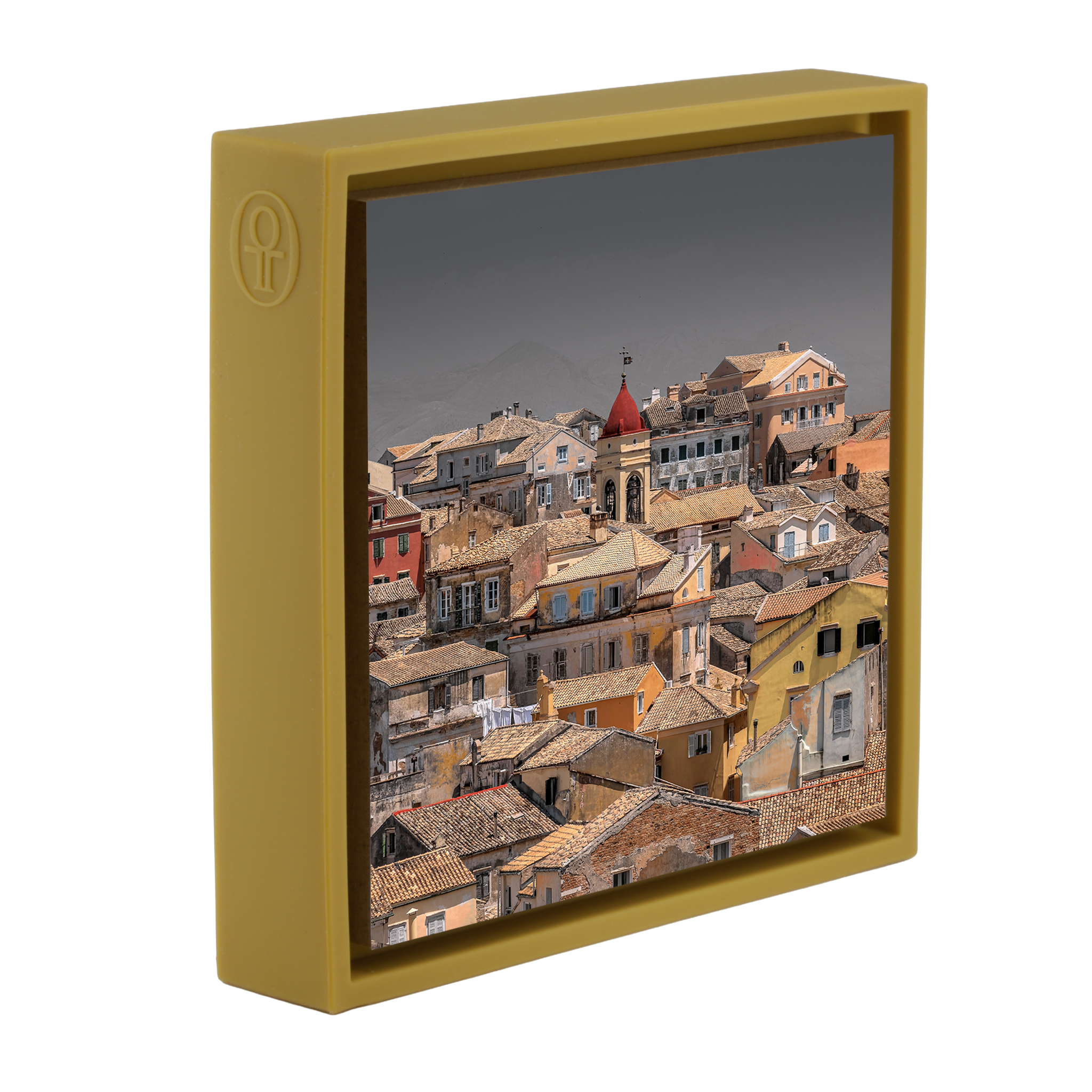 Corfu Roofscape- Ochre Wrapp