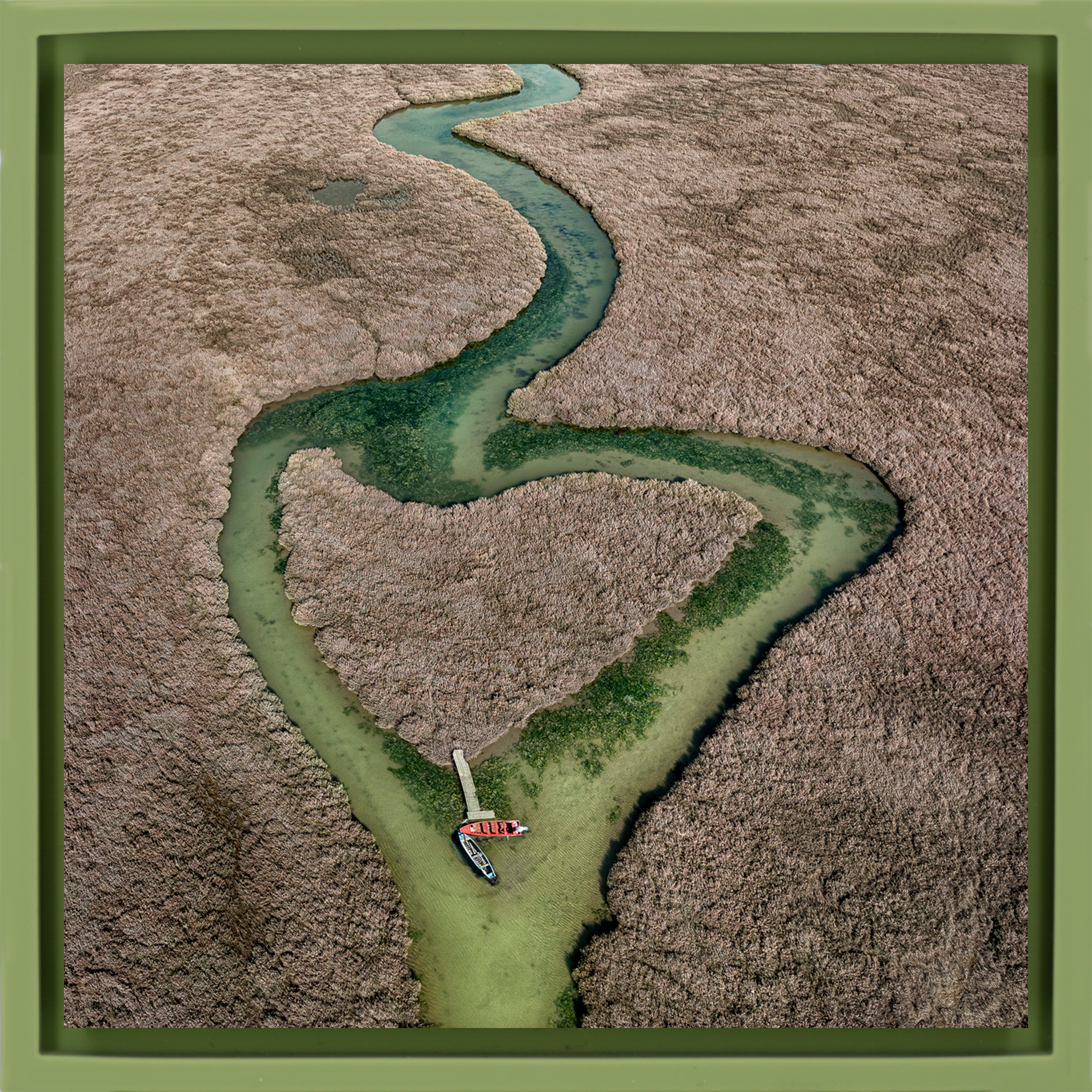 Heart of the Wetlands - Lichtgroene Wrapp
