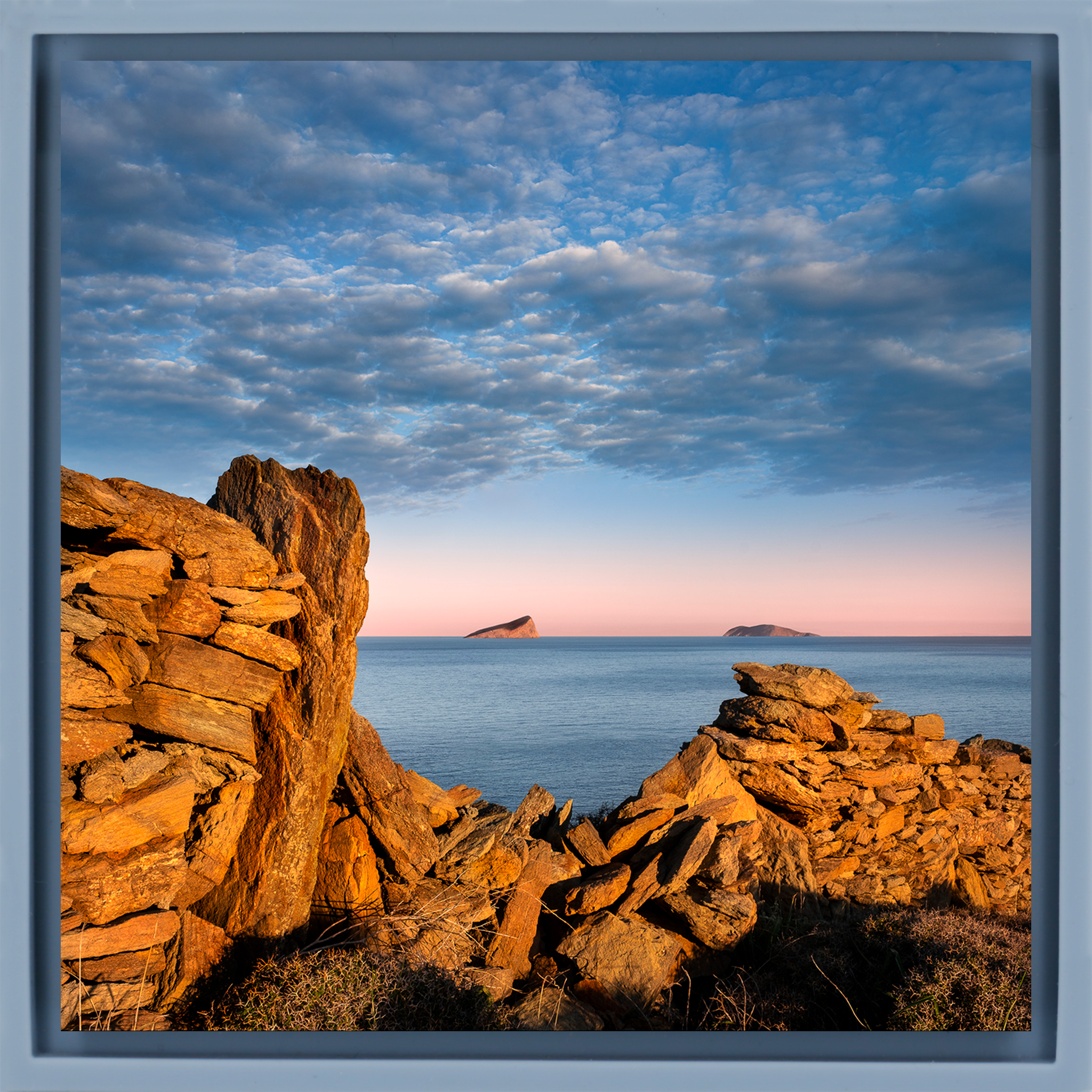 Kythnos Golden Walls - Lichtblauwe Wrapp