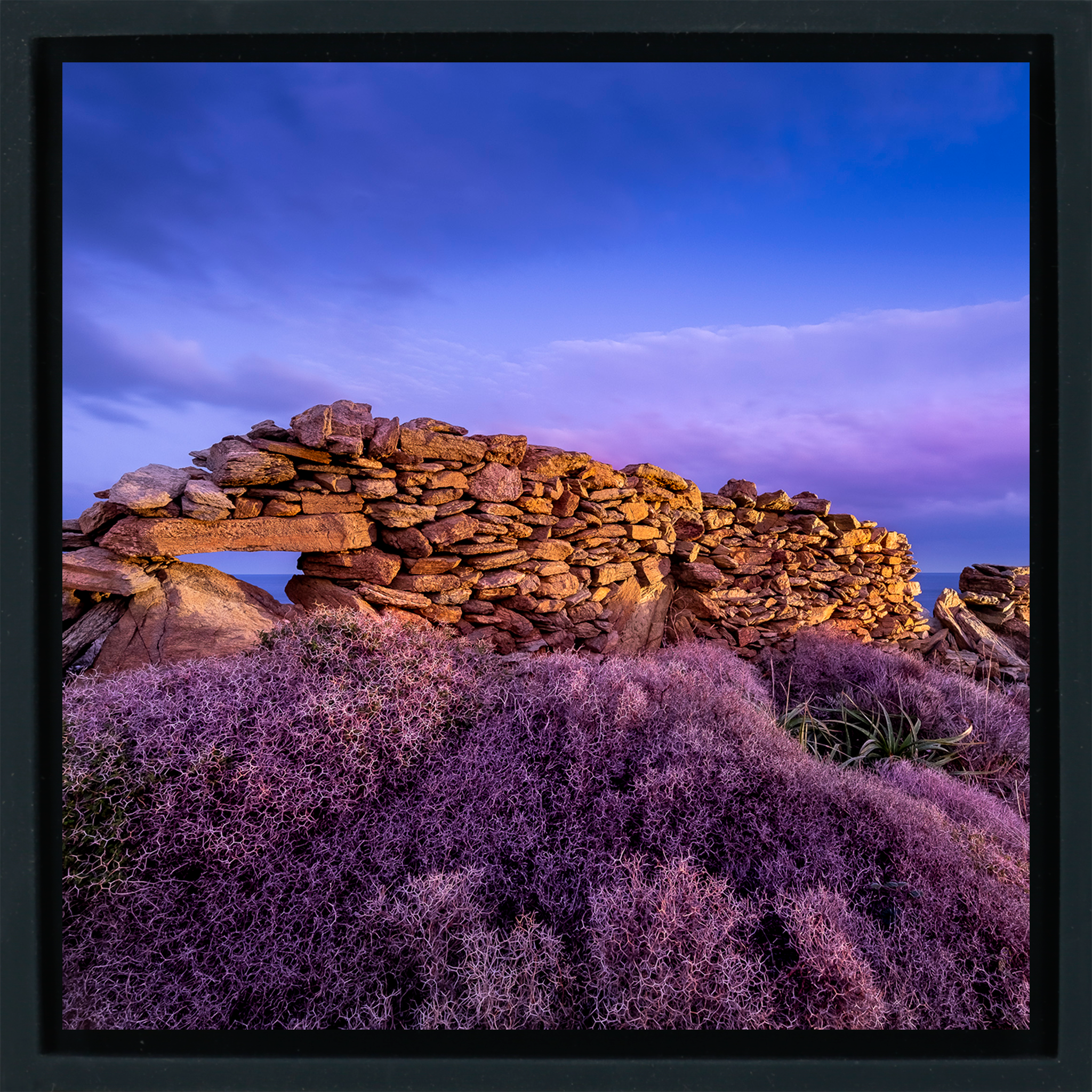 Violet Valleys - Zwarte Wrapp