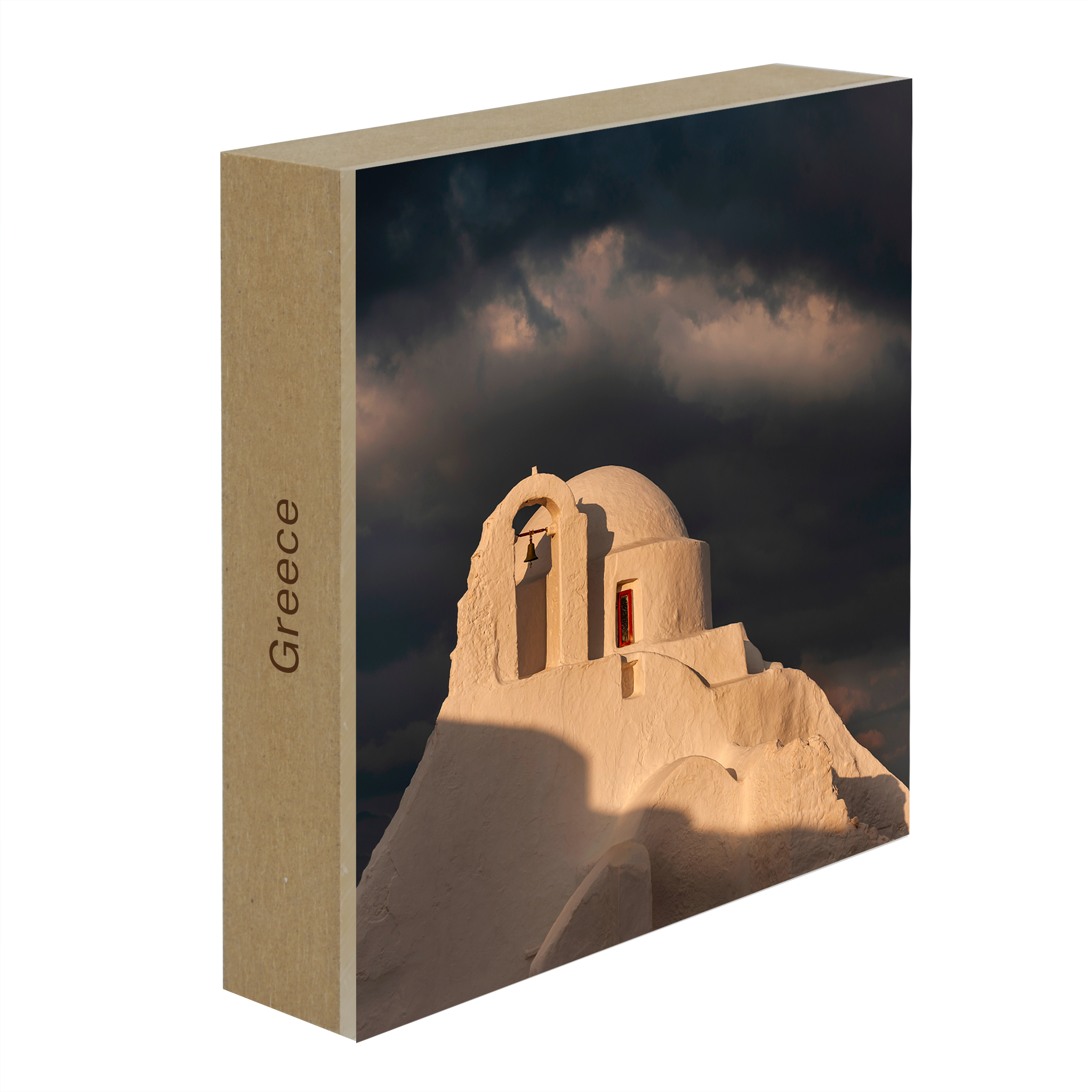 Storm over Paraportiani - Collectie: Griekenland