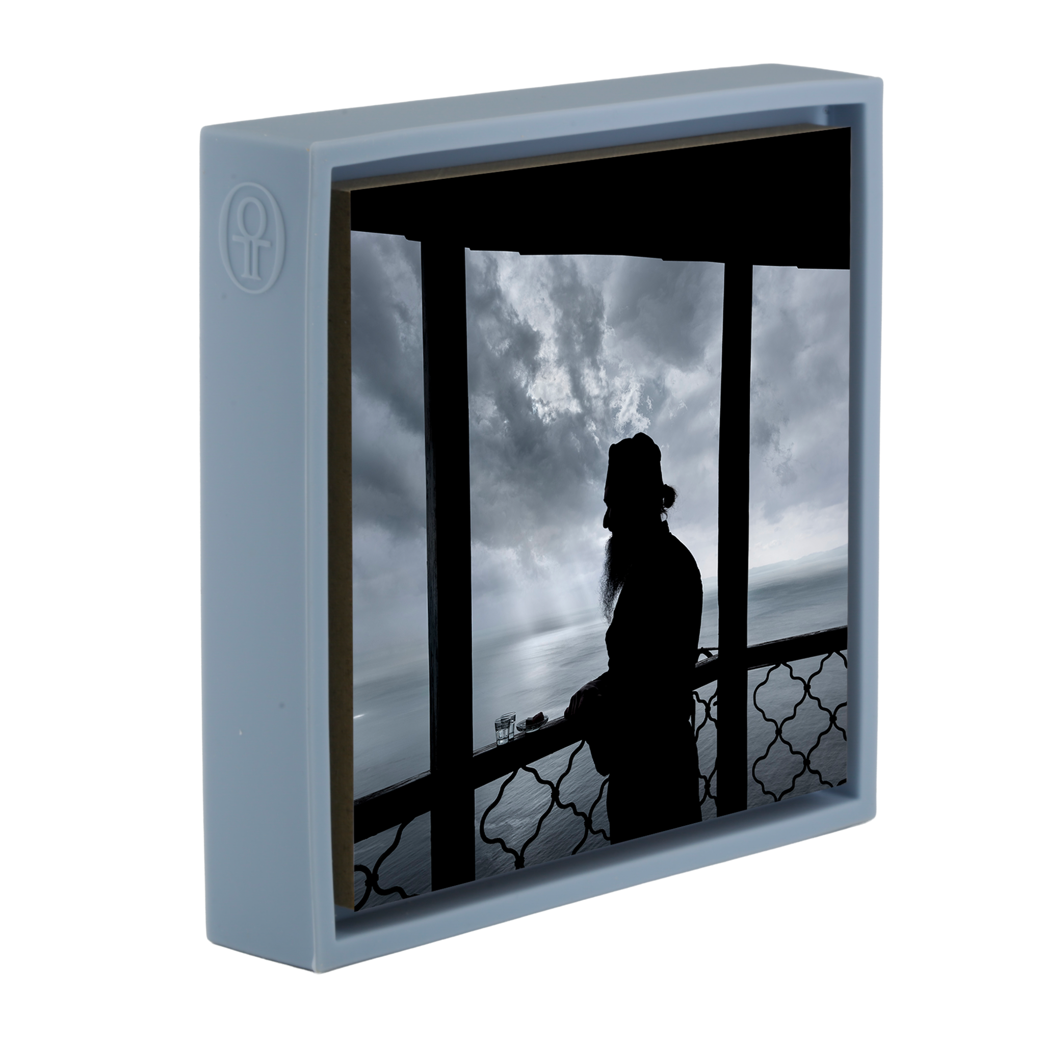 Contemplation at Athos- Light Blue Wrapp