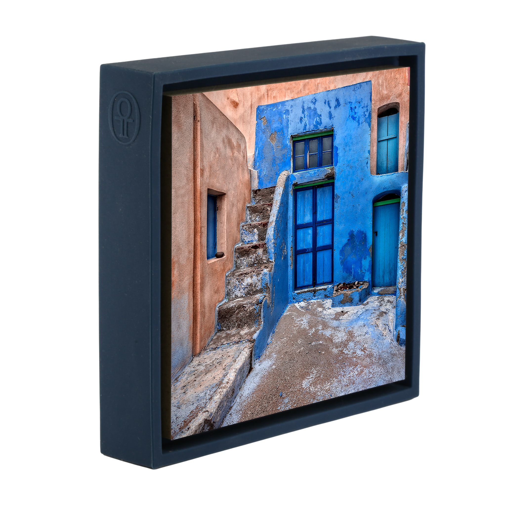 The Indigo Courtyard - Donkerblauwe Wrapp