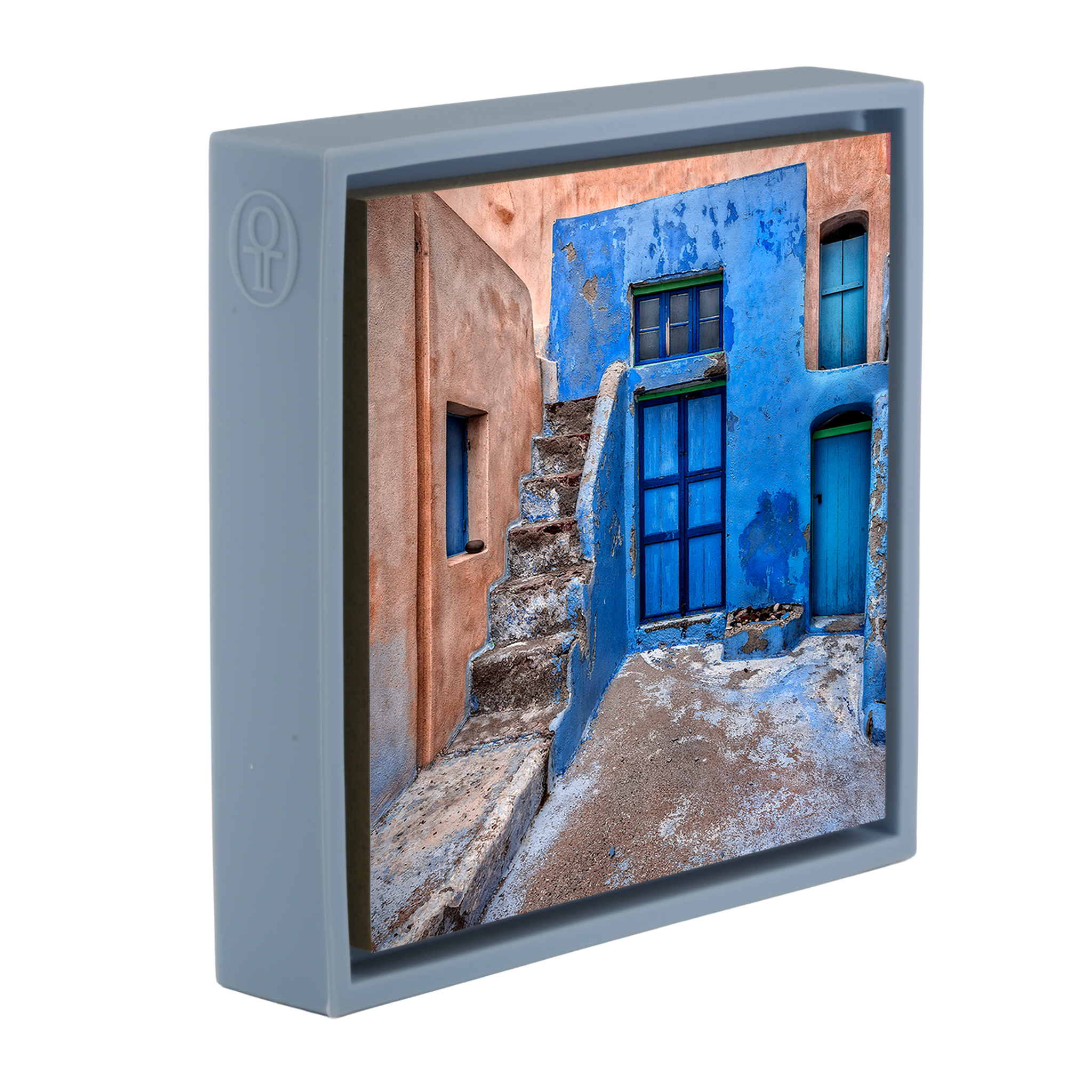 The Indigo Courtyard- Light Blue Wrapp