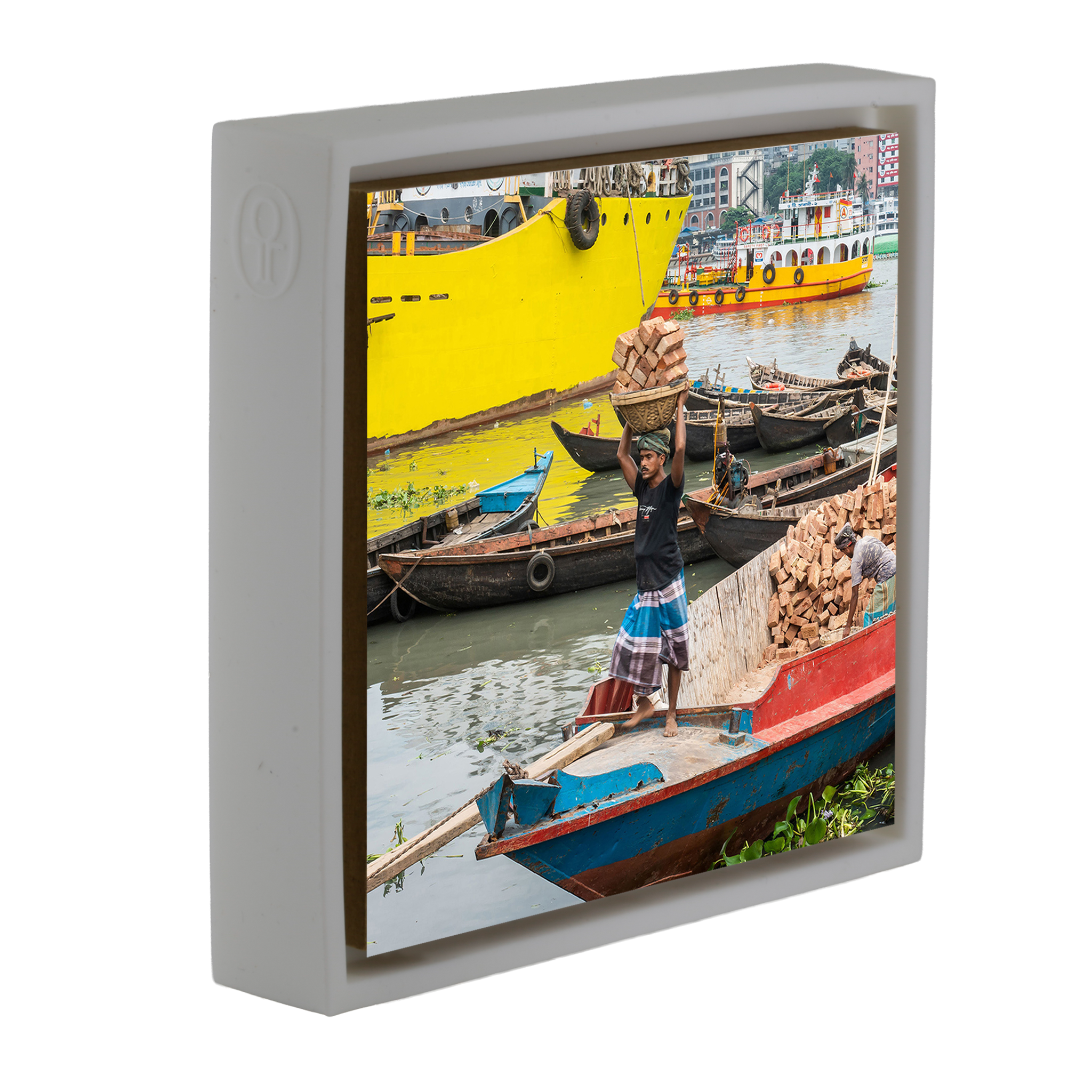 Pierres de transport - Emballage blanc