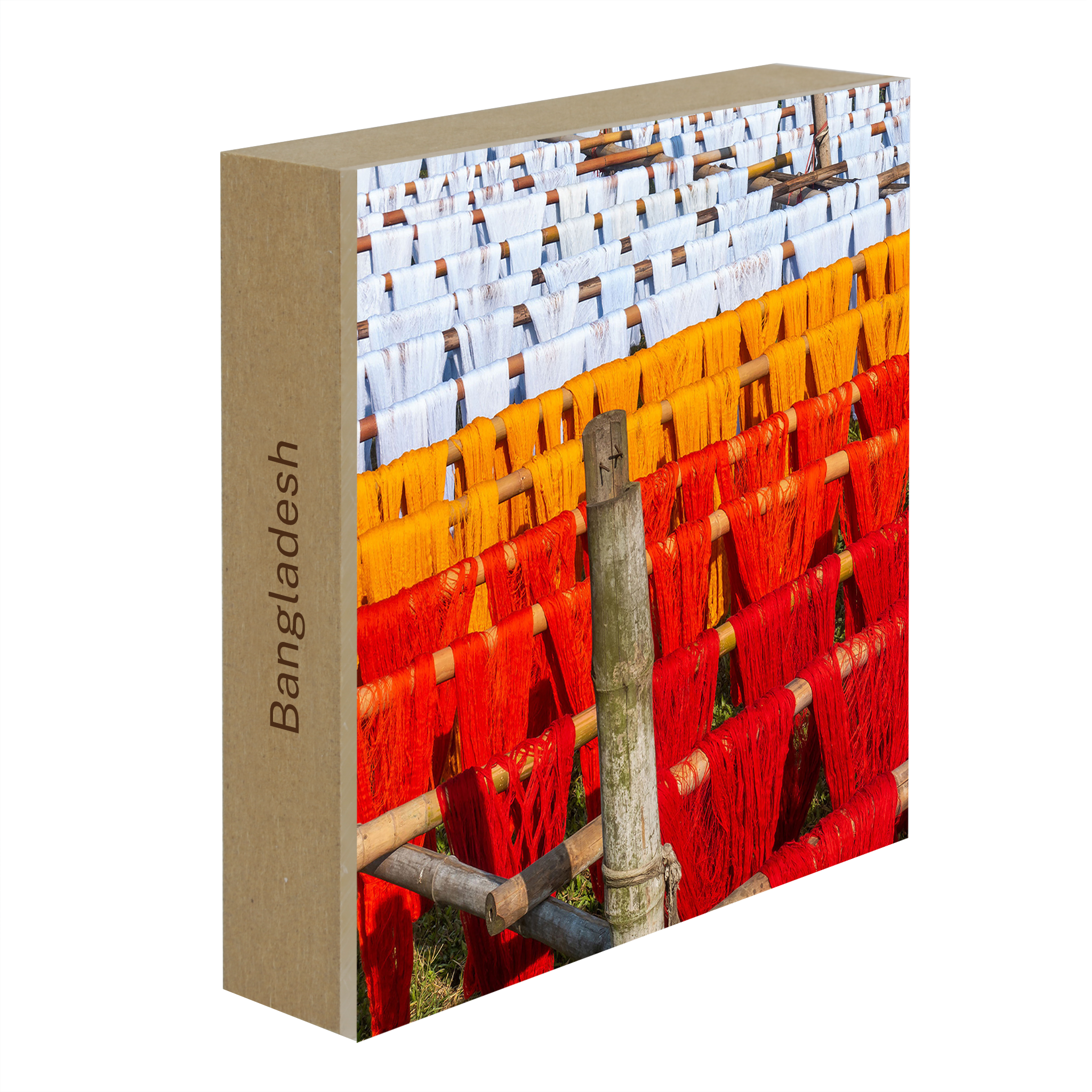 Drying Fabrics - Collection: Bangladesh