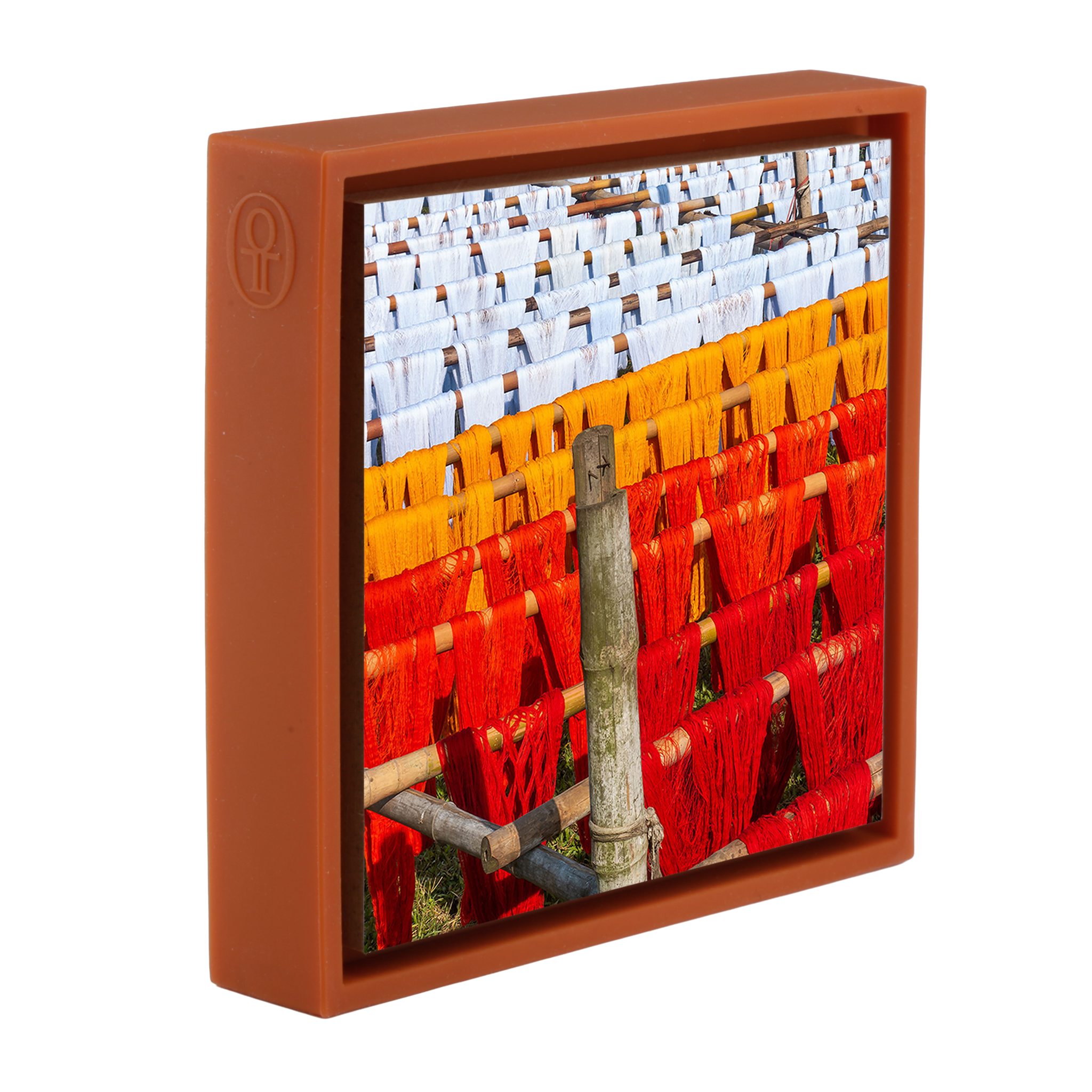 Séchage des tissus - Emballage orange