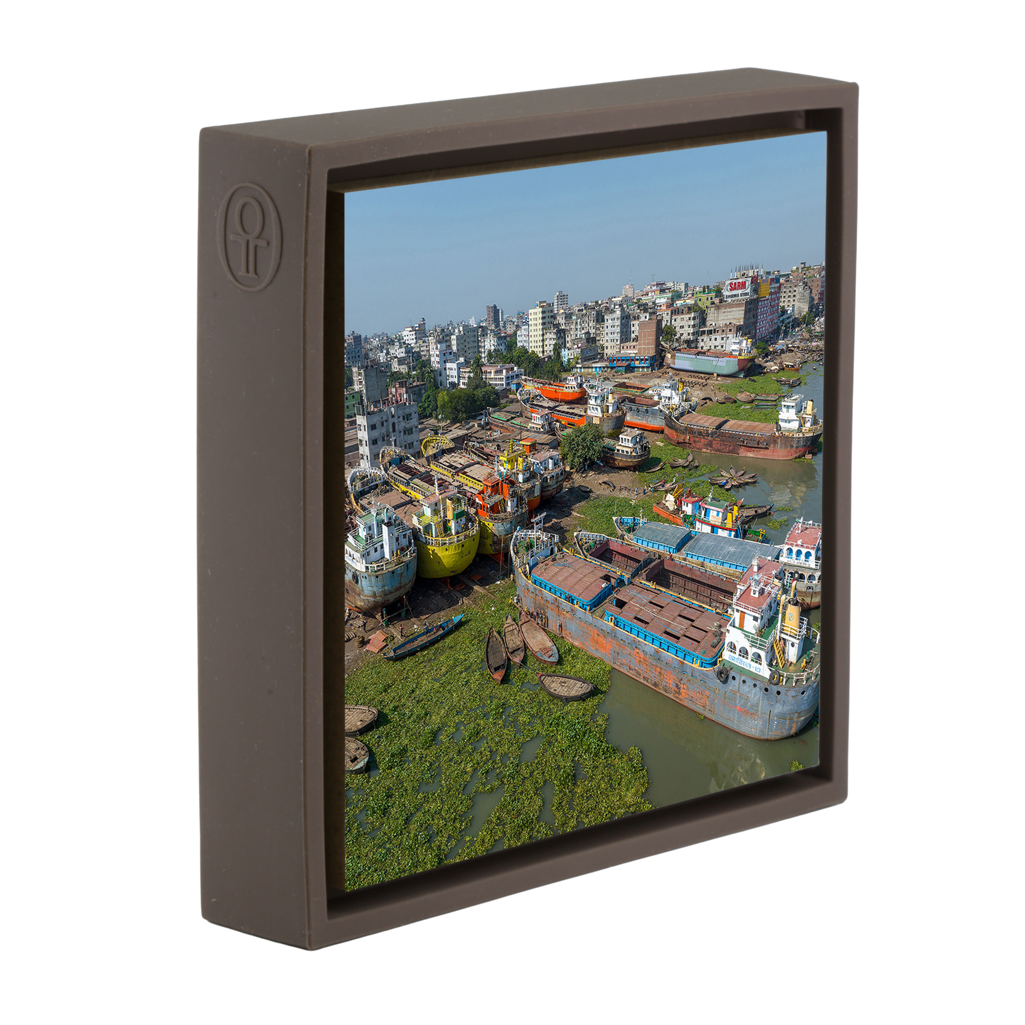 Shipyard in Dhaka City Center- Brown Wrapp