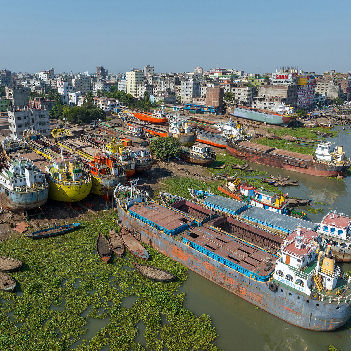Shipyard in Dhaka City Center - Kollektion: Bangladesch