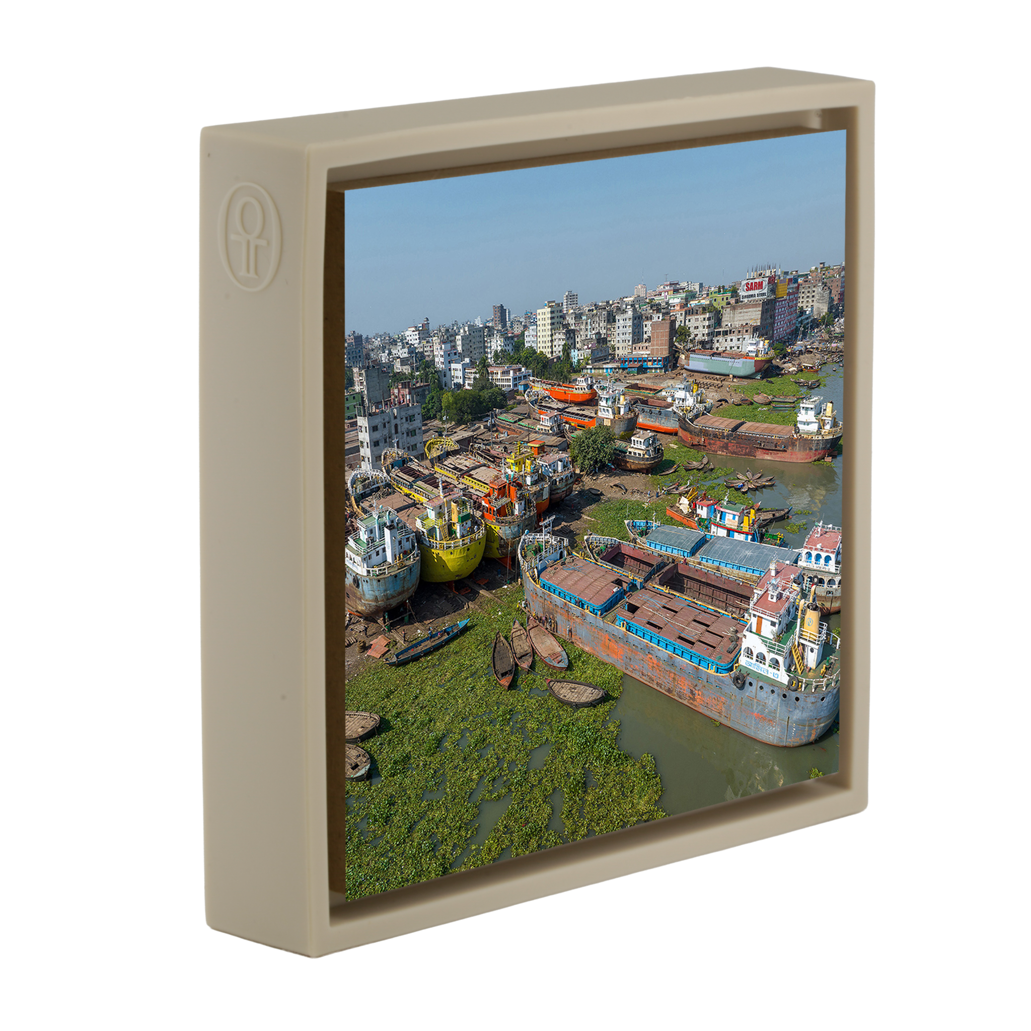 Shipyard in Dhaka City Center- Sand Wrapp