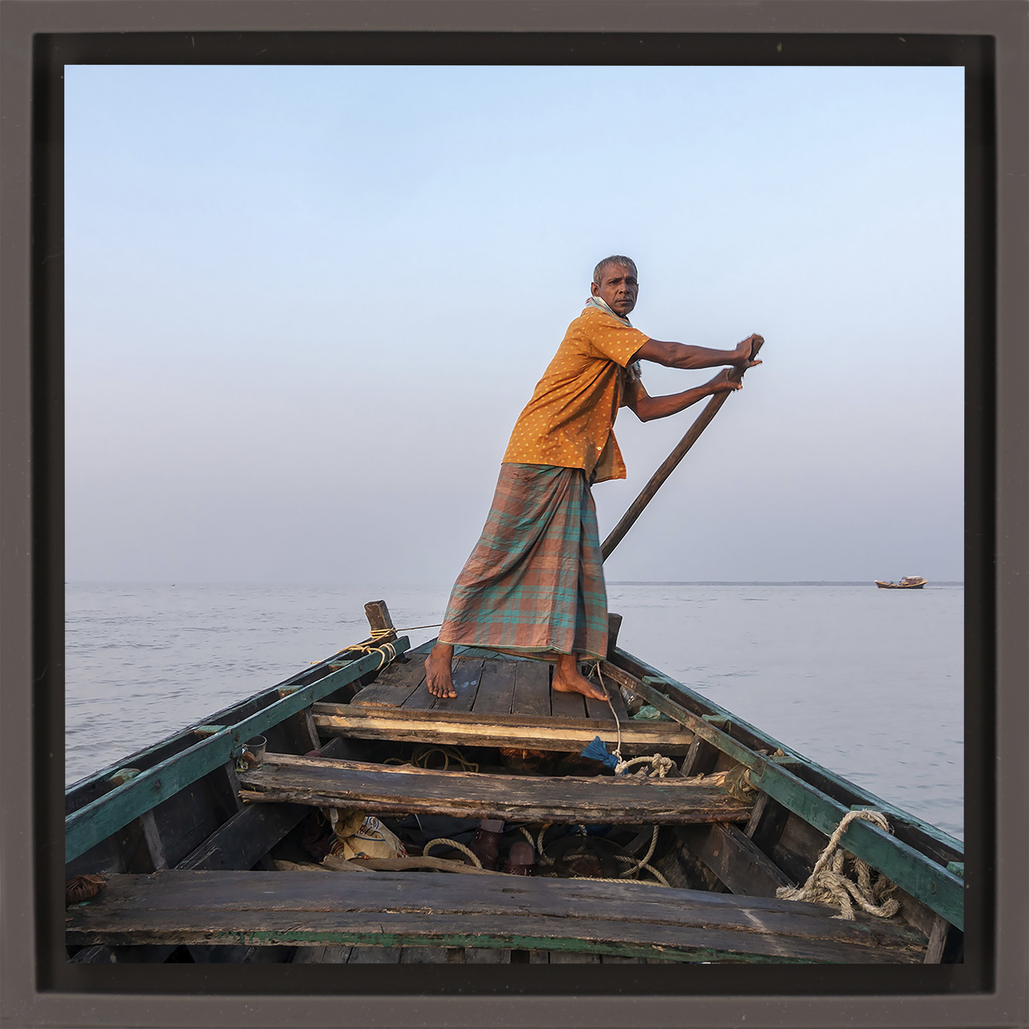 The Boatman- Brown Wrapp