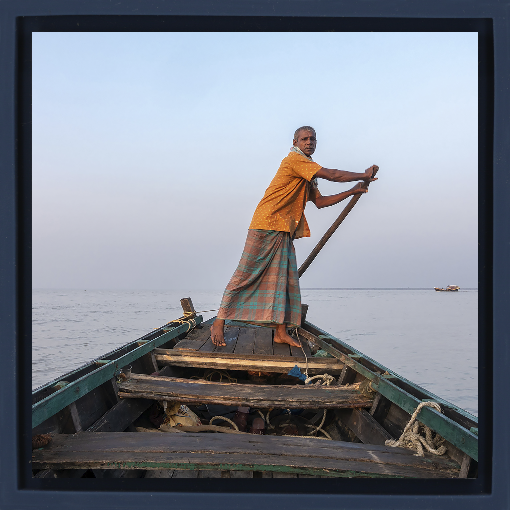 The Boatman- Dark Blue Wrapp