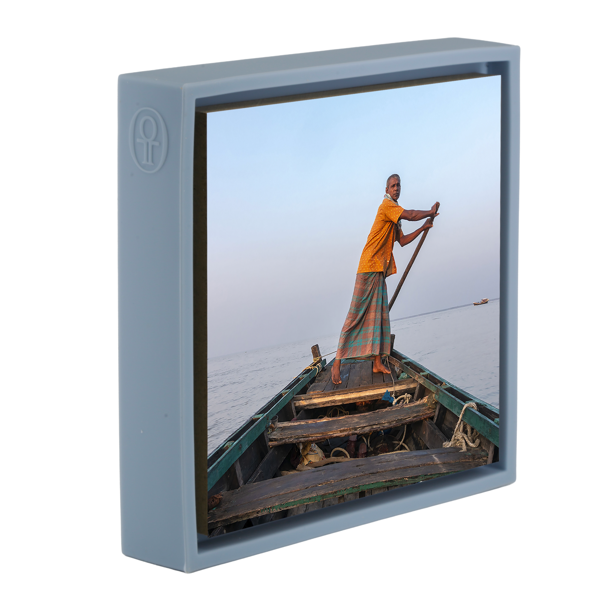 The Boatman- Light Blue Wrapp