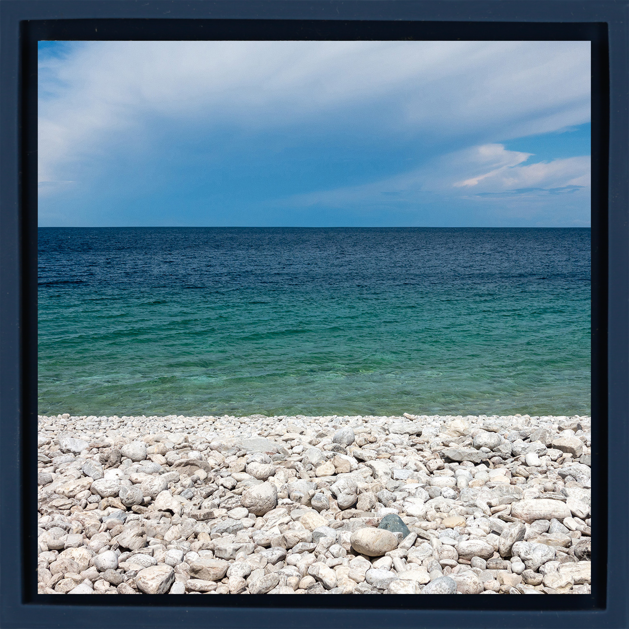 Three Layers Lake - Donkerblauwe Wrapp