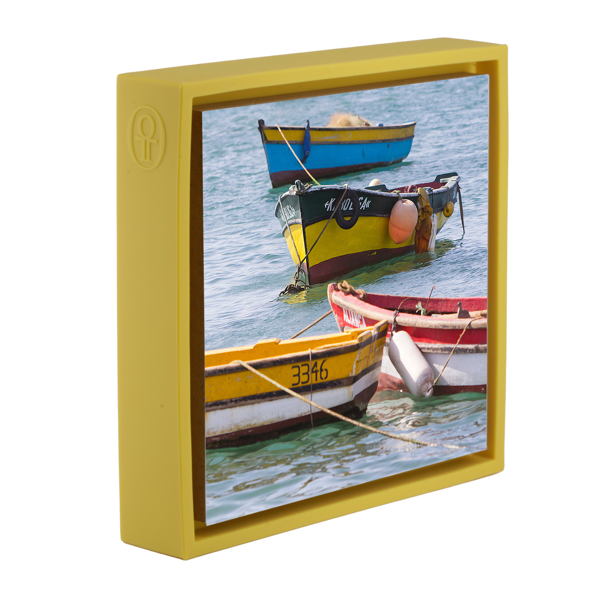 Petits bateaux de pêche - Emballage jaune