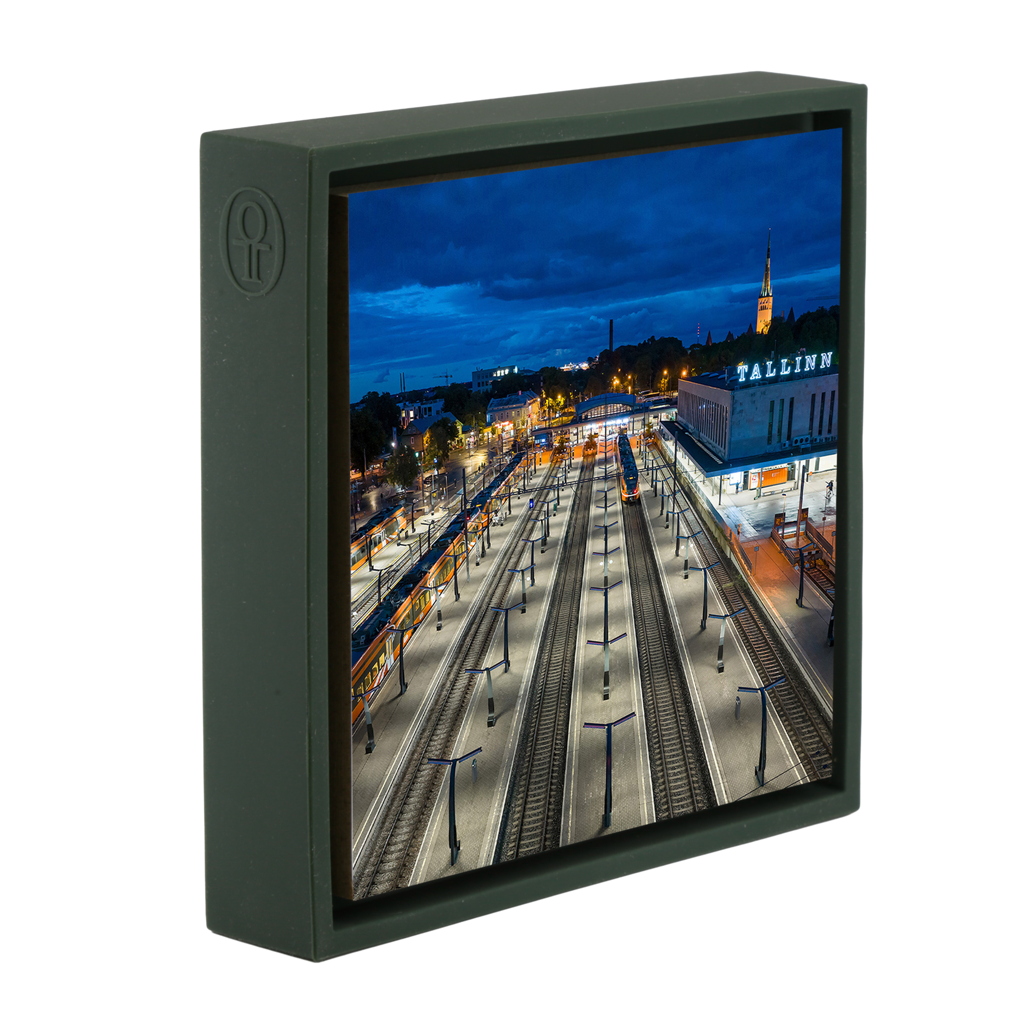 Tallinn Station - Donkergroene Wrapp