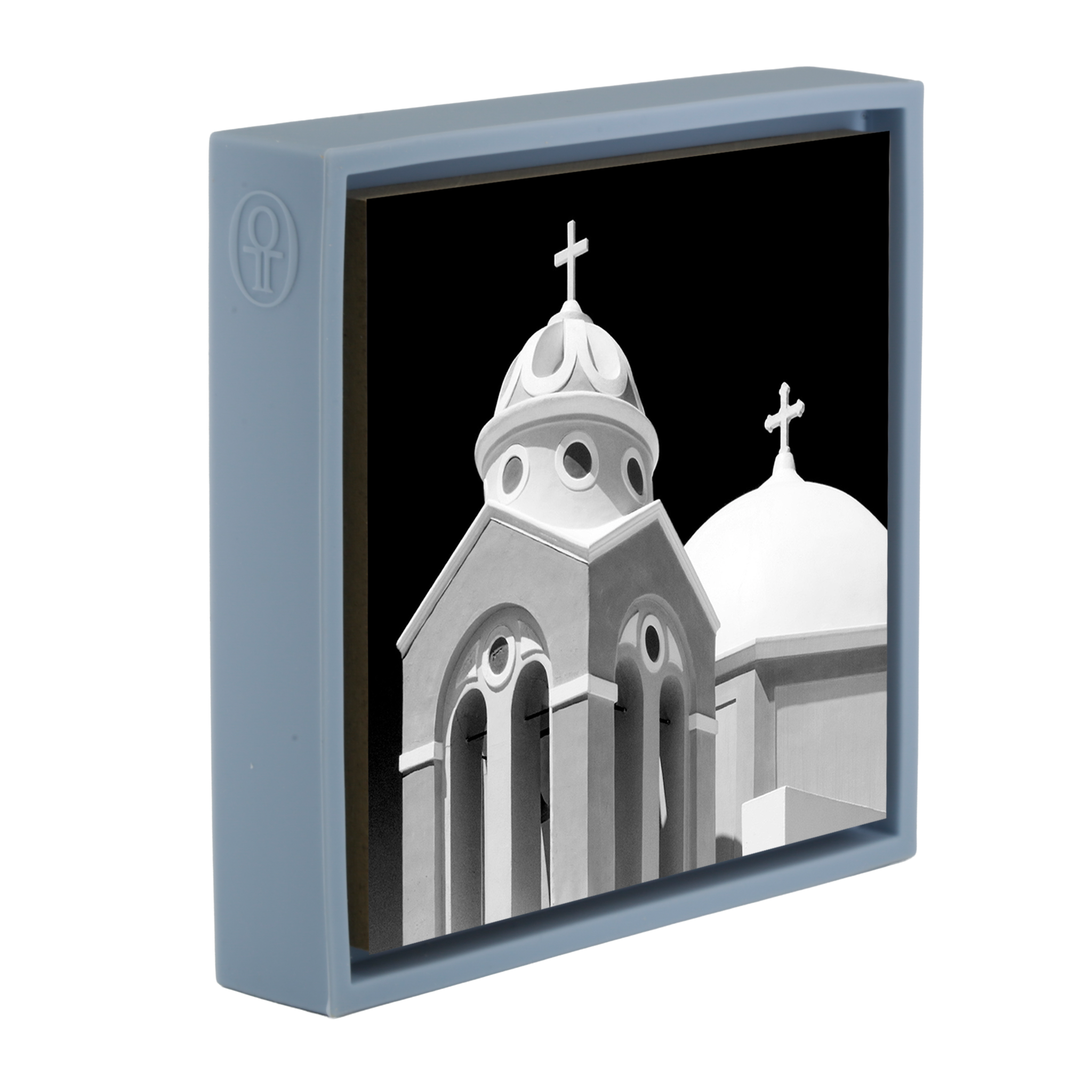 Santorini Church - Lichtblauwe Wrapp