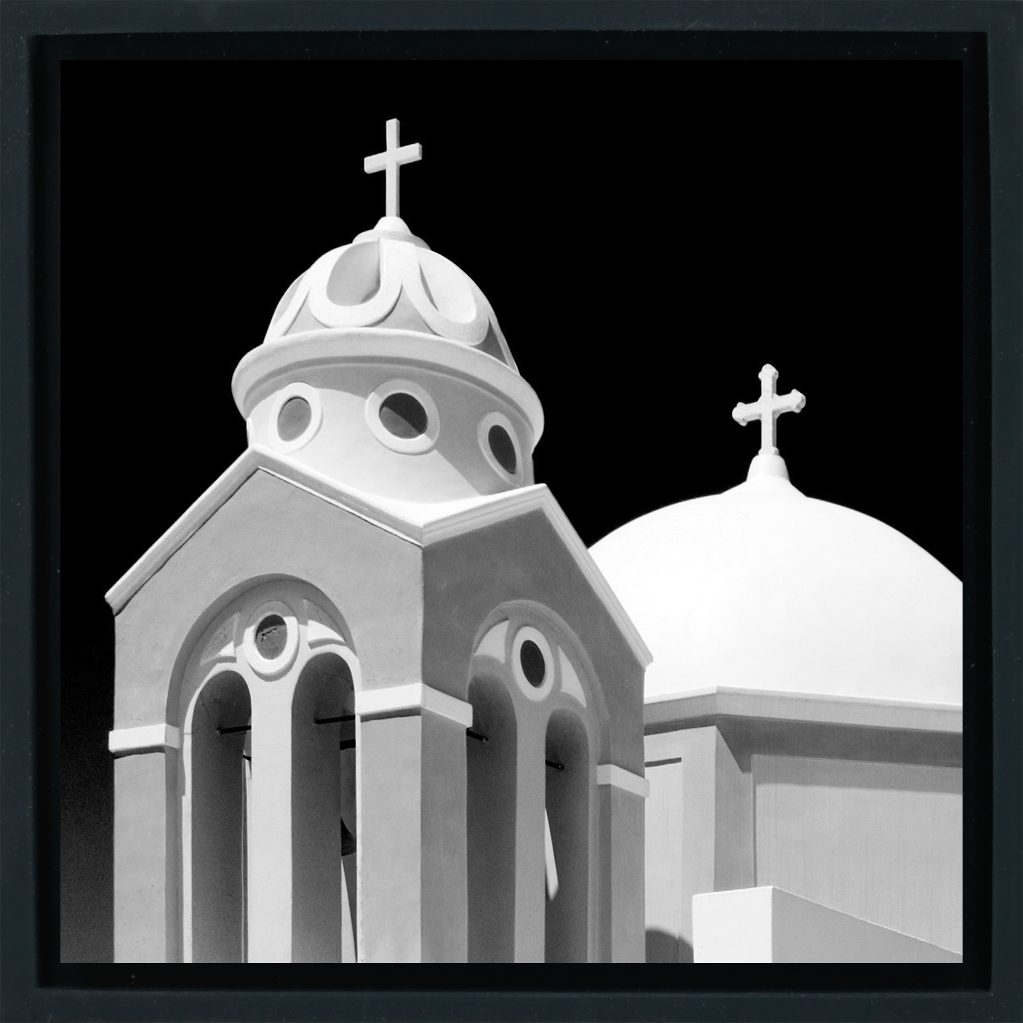 Santorini Church - Zwarte Wrapp