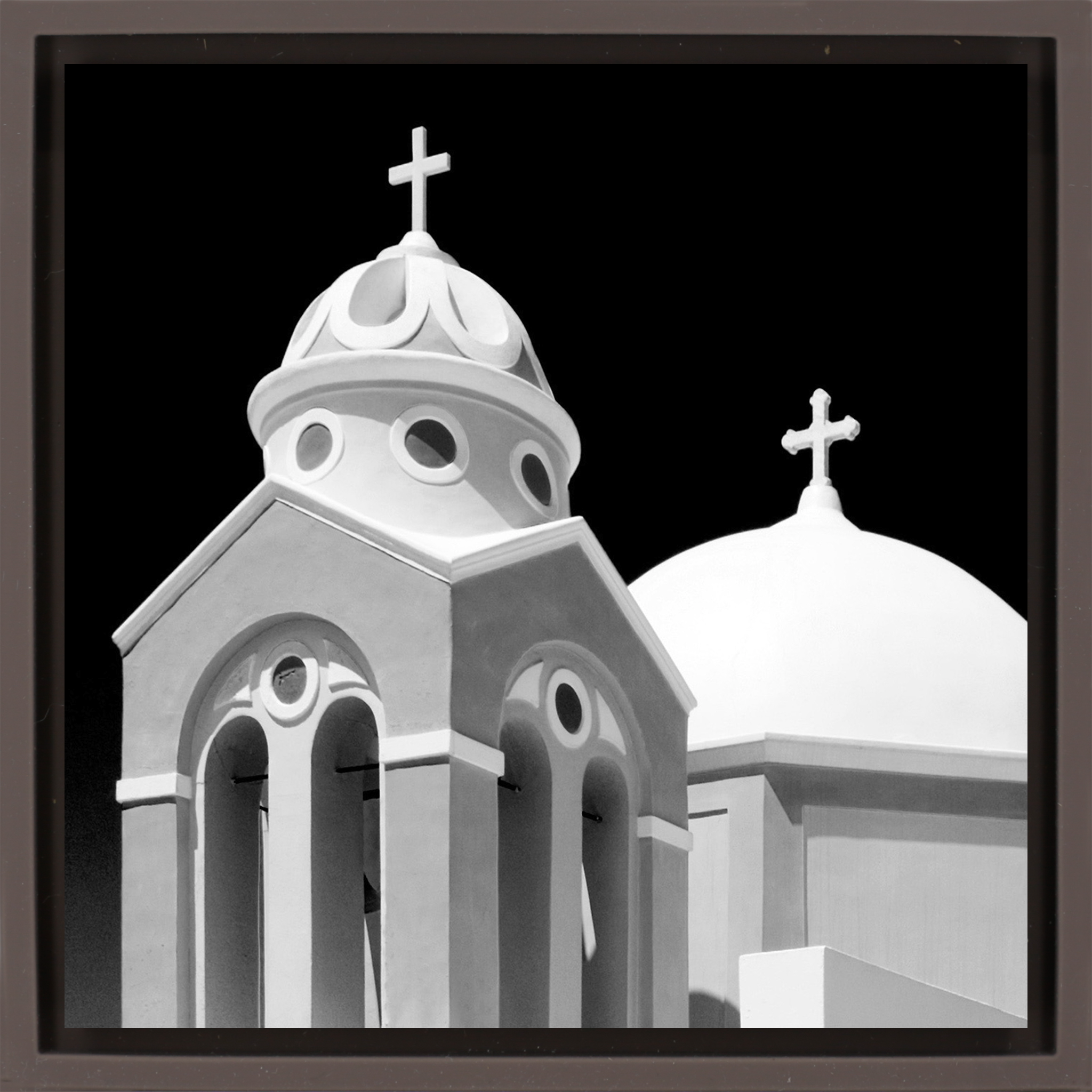 Santorini Church - Bruine Wrapp