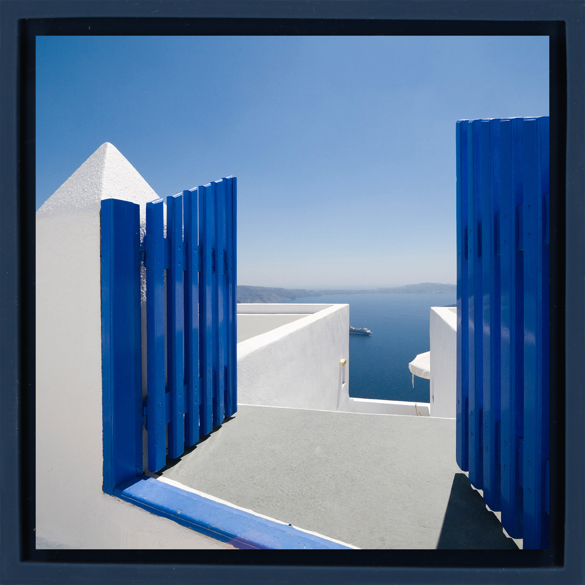 Blue White - Dark Blue Wrapp