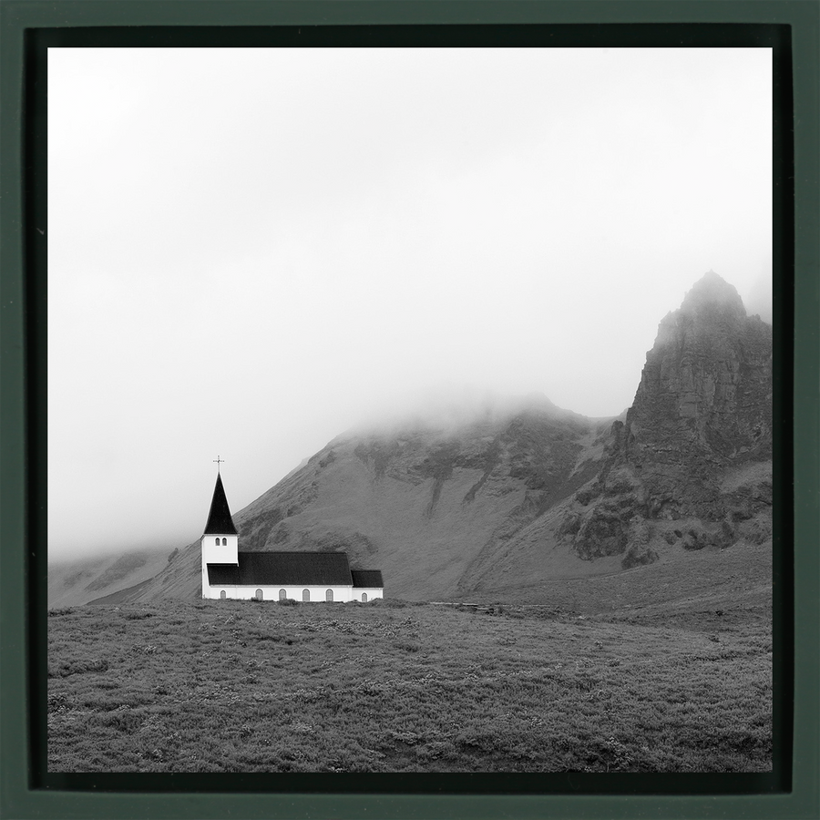 Mountain Church - Donkergroene Wrapp