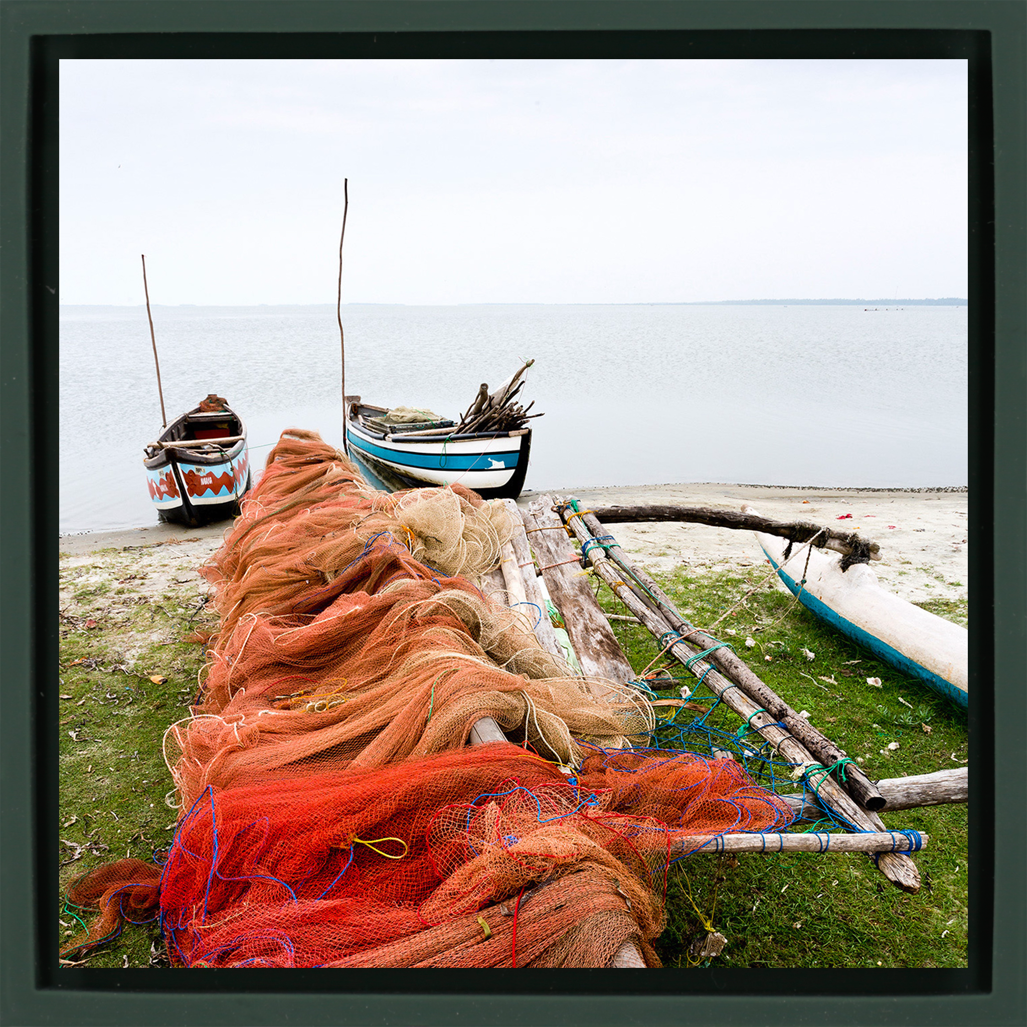 Fisher Boat - Donkergroene Wrapp