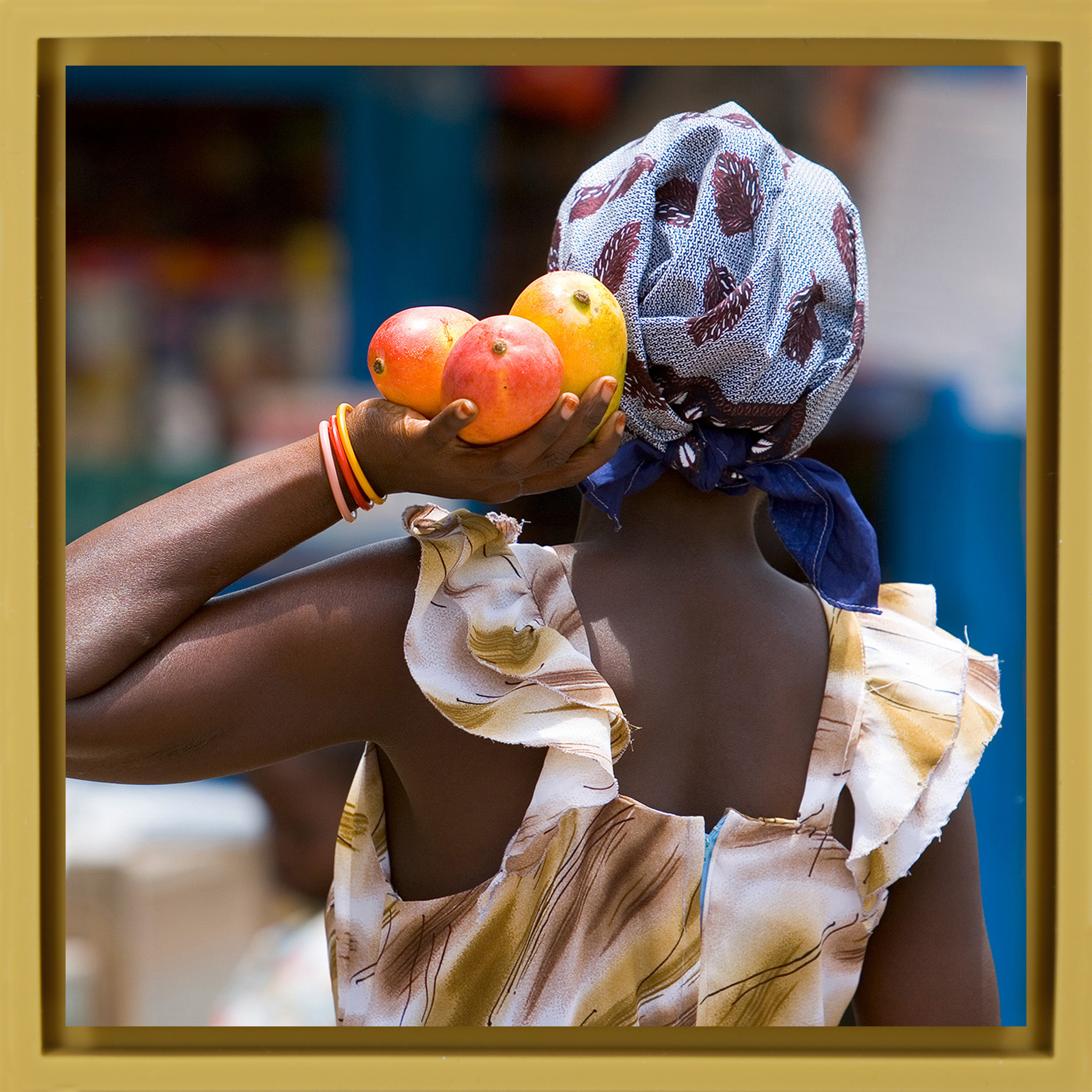 Three Mangos - Okergele Wrapp