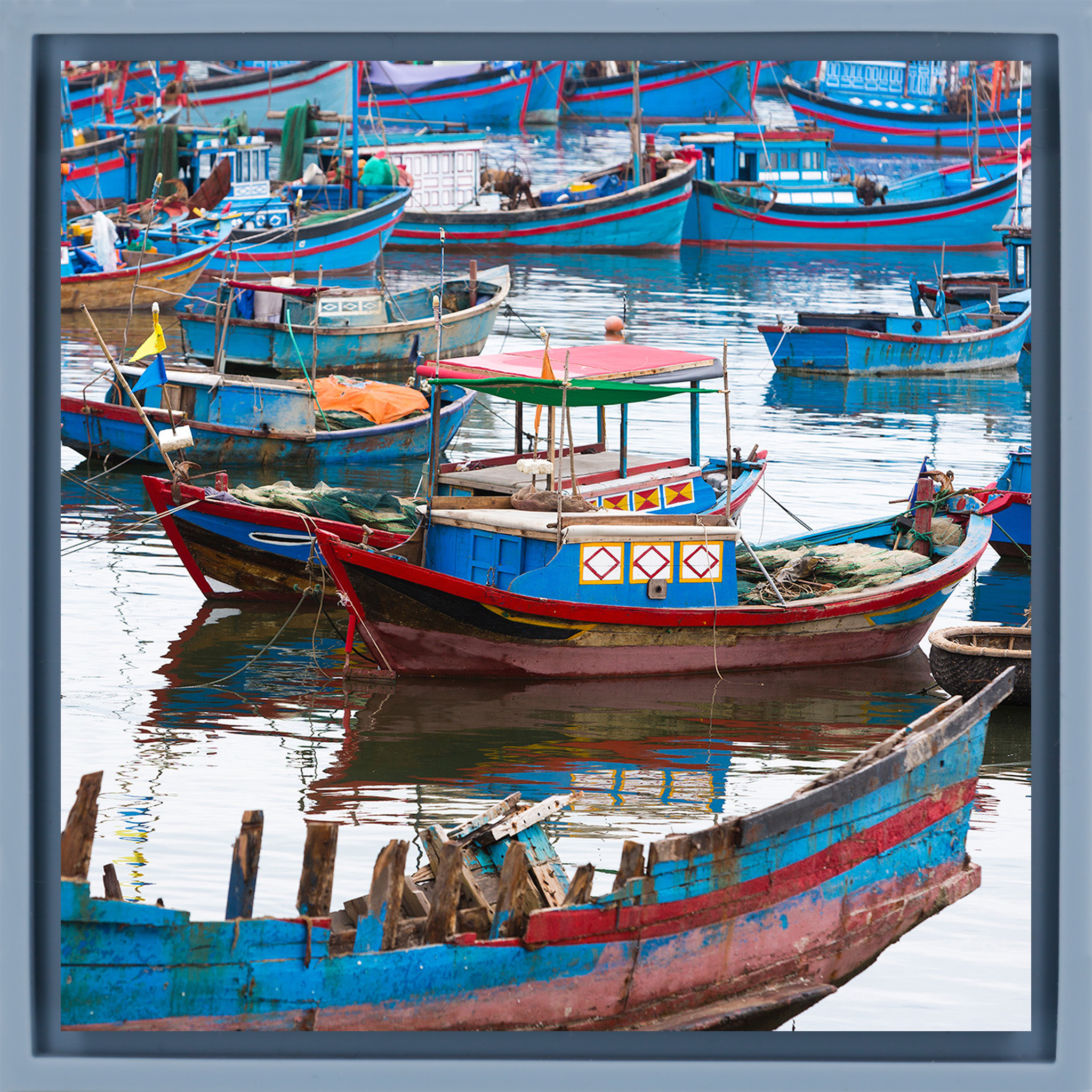 Small Boats - Lichtblauwe Wrapp