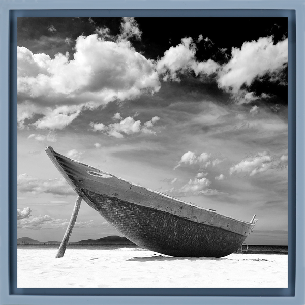 Boat - Hellblaue Wrapp