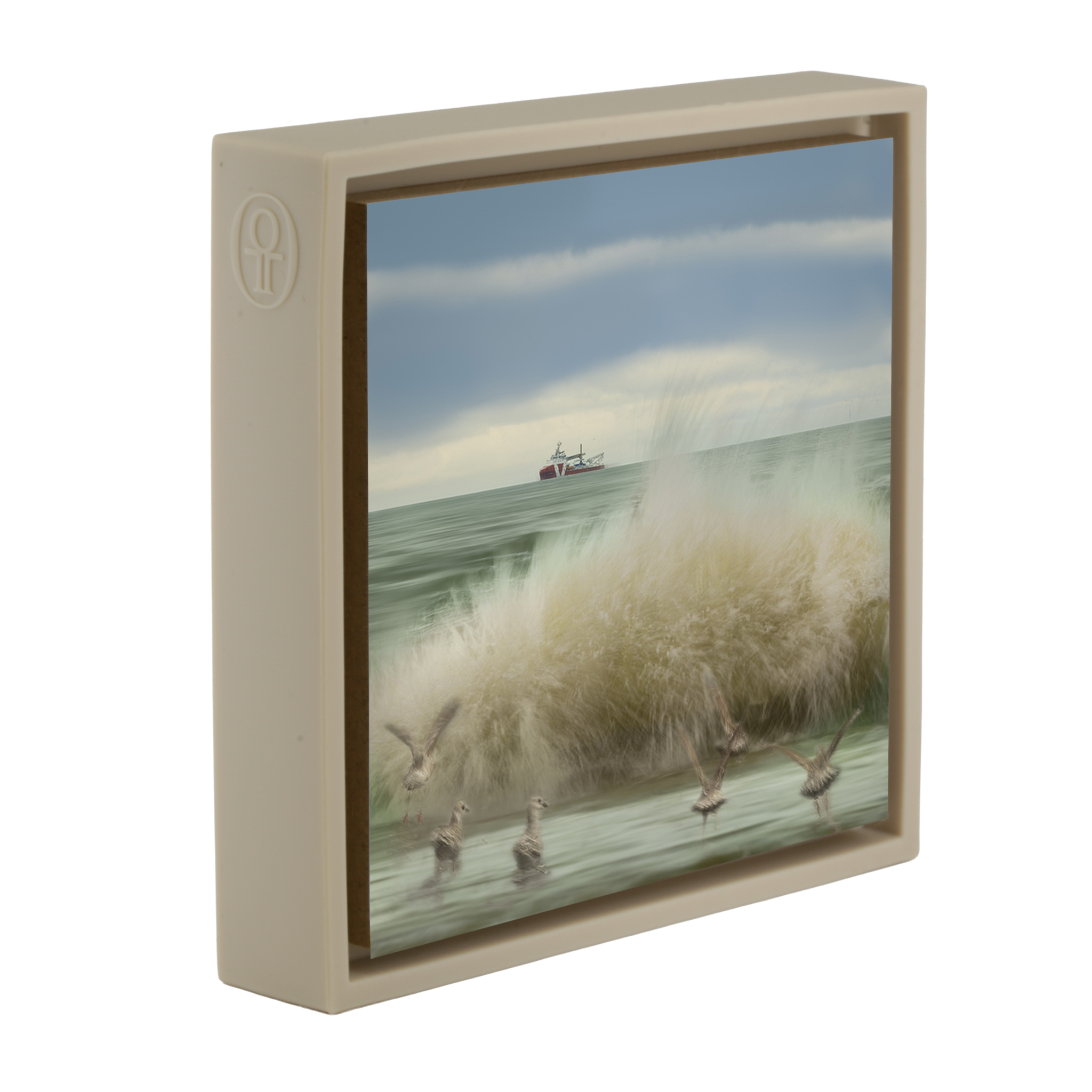 Slow Motion Sea - Zandkleurige Wrapp