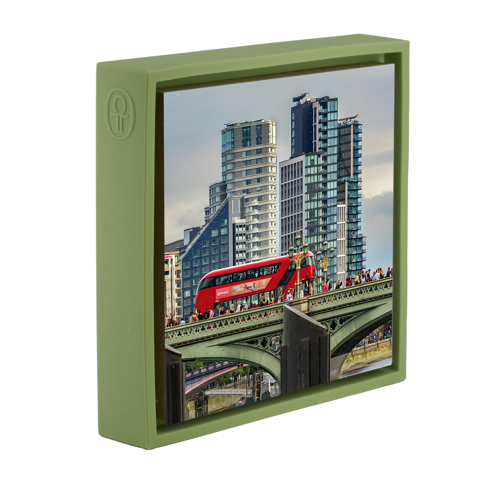 La ville - Emballage vert clair