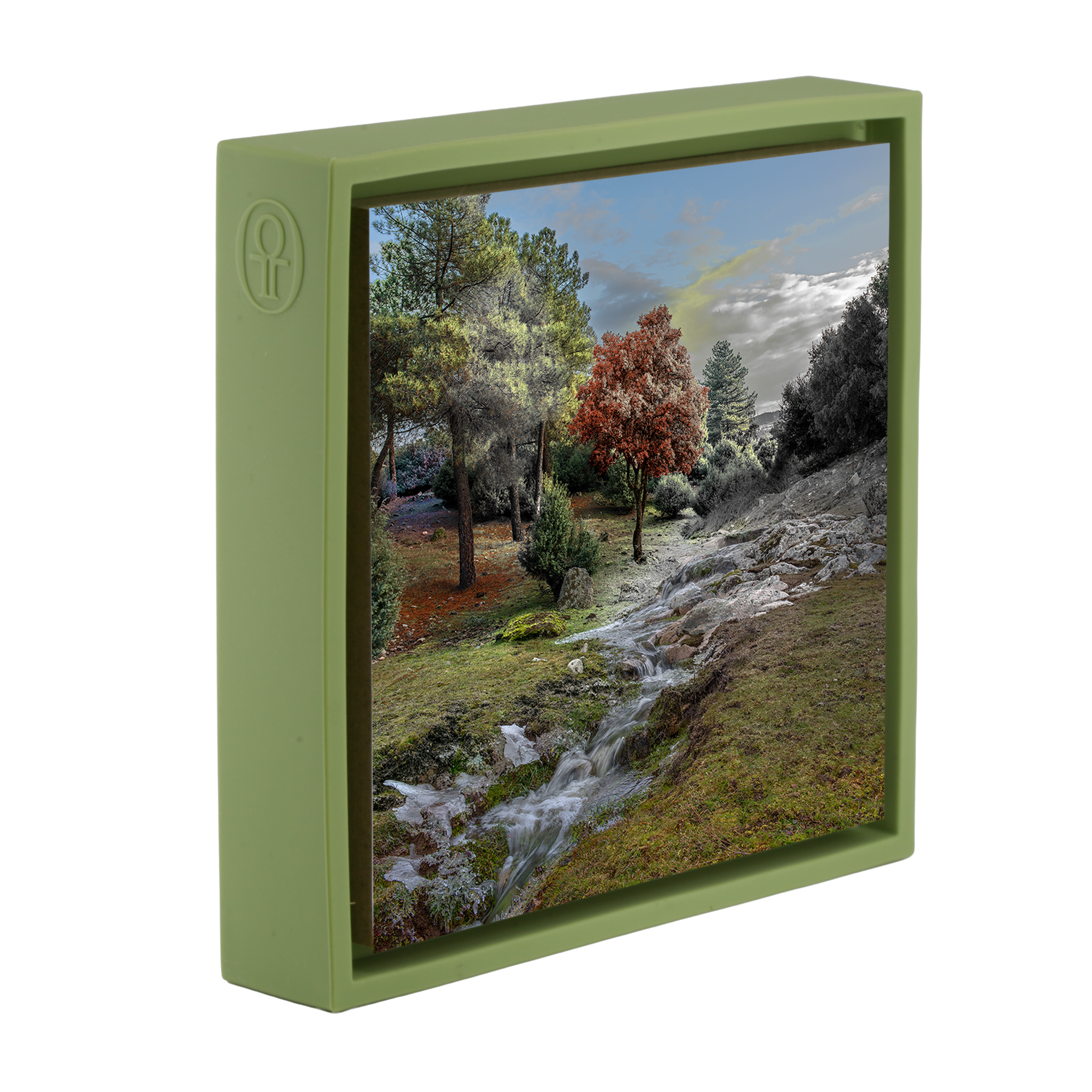 El Color de un Rio- Light Green Wrapp