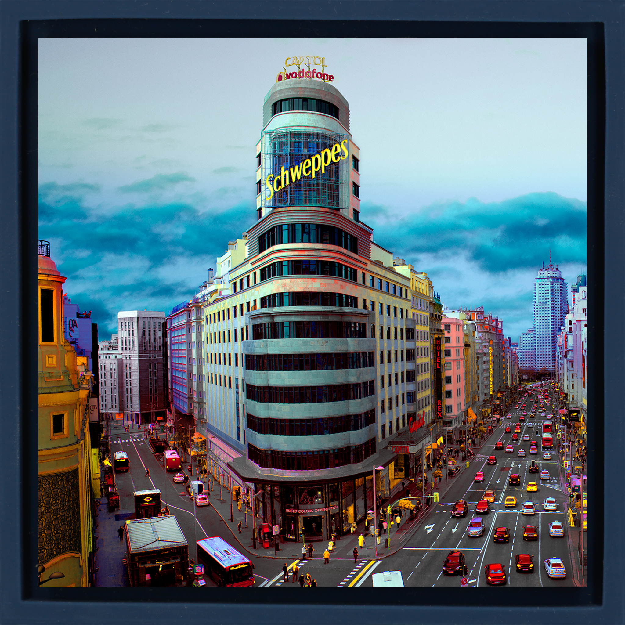 Capitol Azul- Dark Blue Wrapp