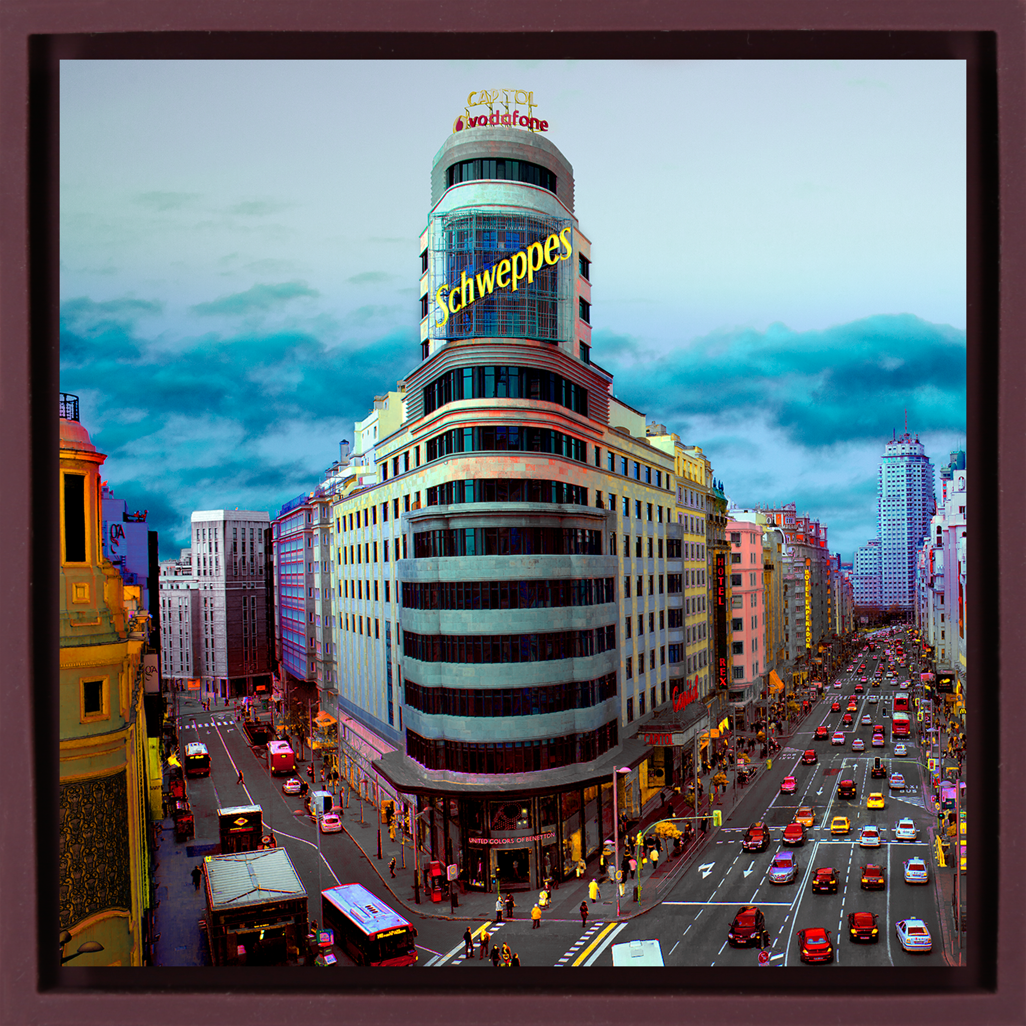 Capitol Azul- Purple Wrapp