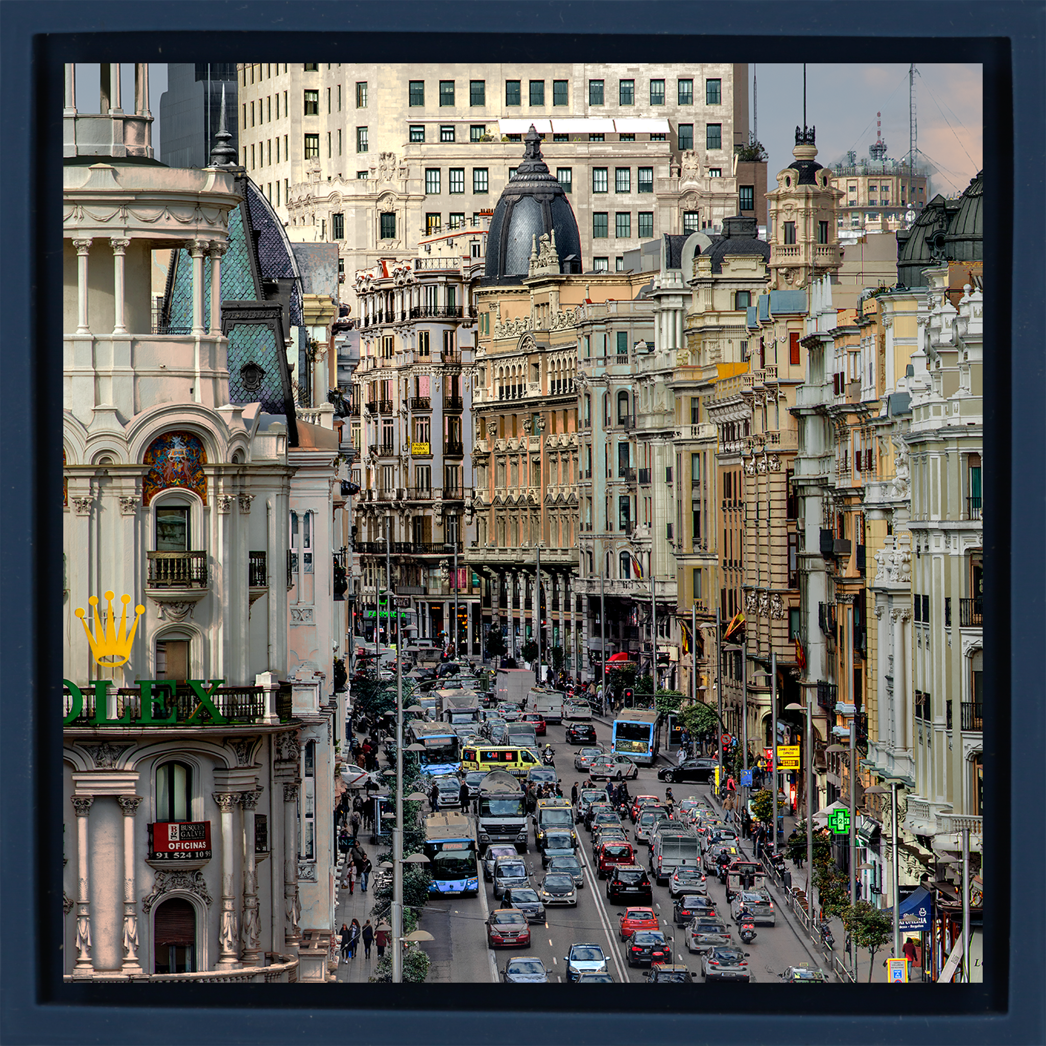 Detalle de Gran Via- Dark Blue Wrapp