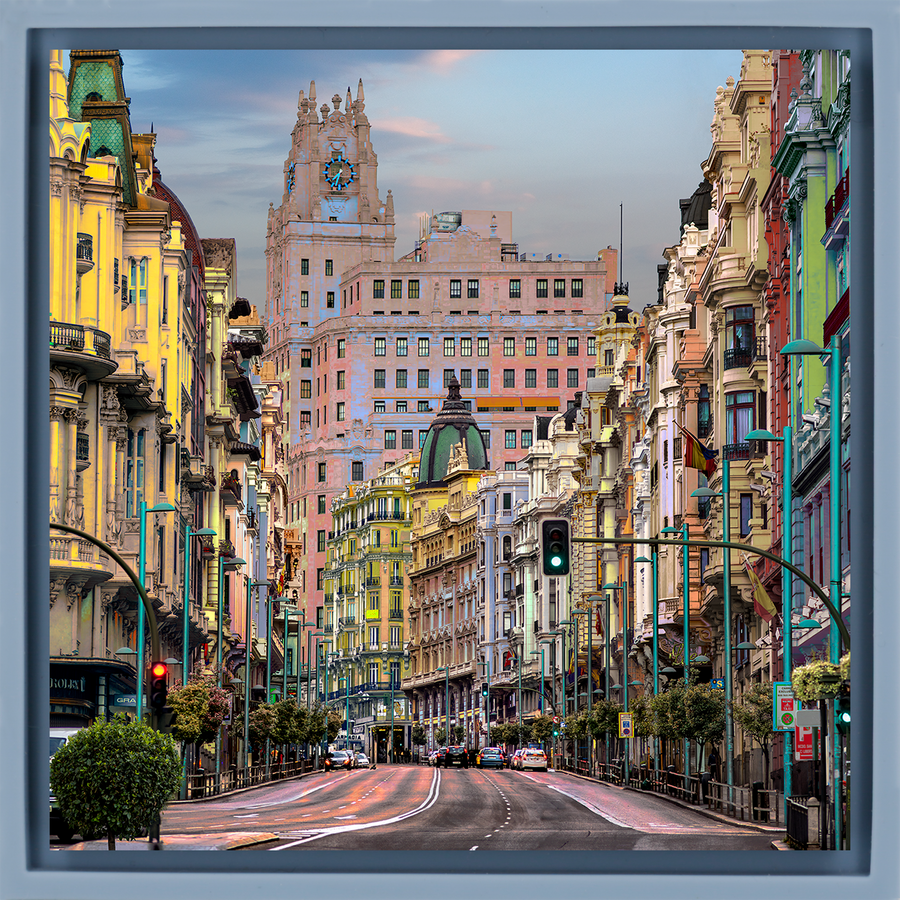 Gran Via Amarillo - Light Blue Wrapp
