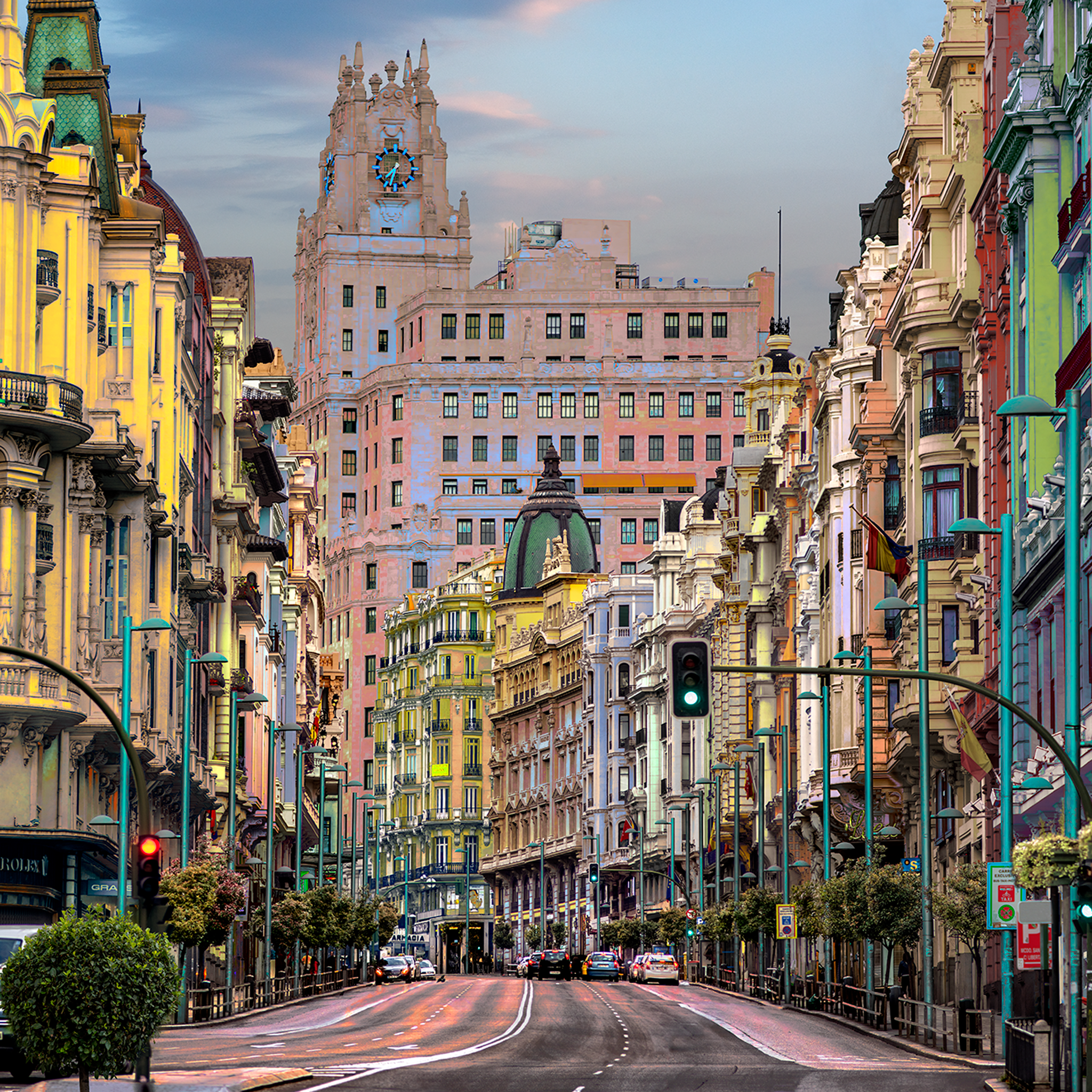 Gran Via Amarillo- Collection: Spain