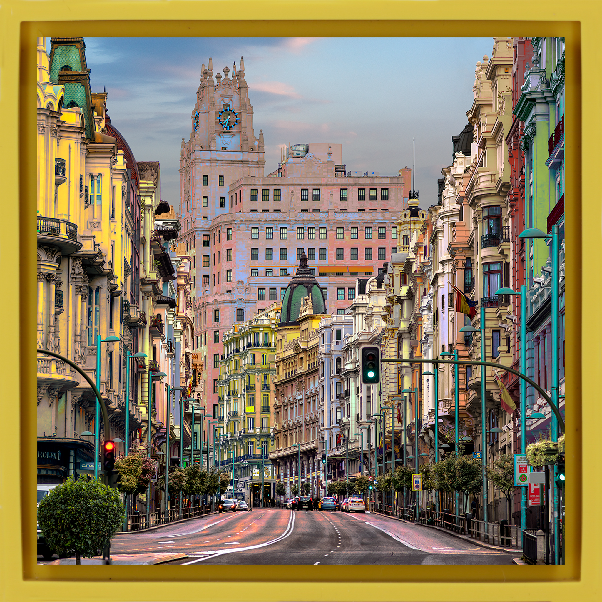 Gran Via Amarillo- Yellow Wrapp