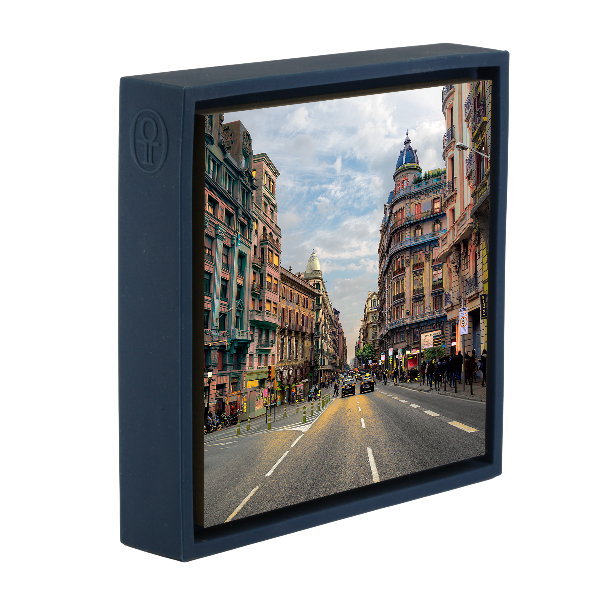 Via Laietana- Dark Blue Wrapp