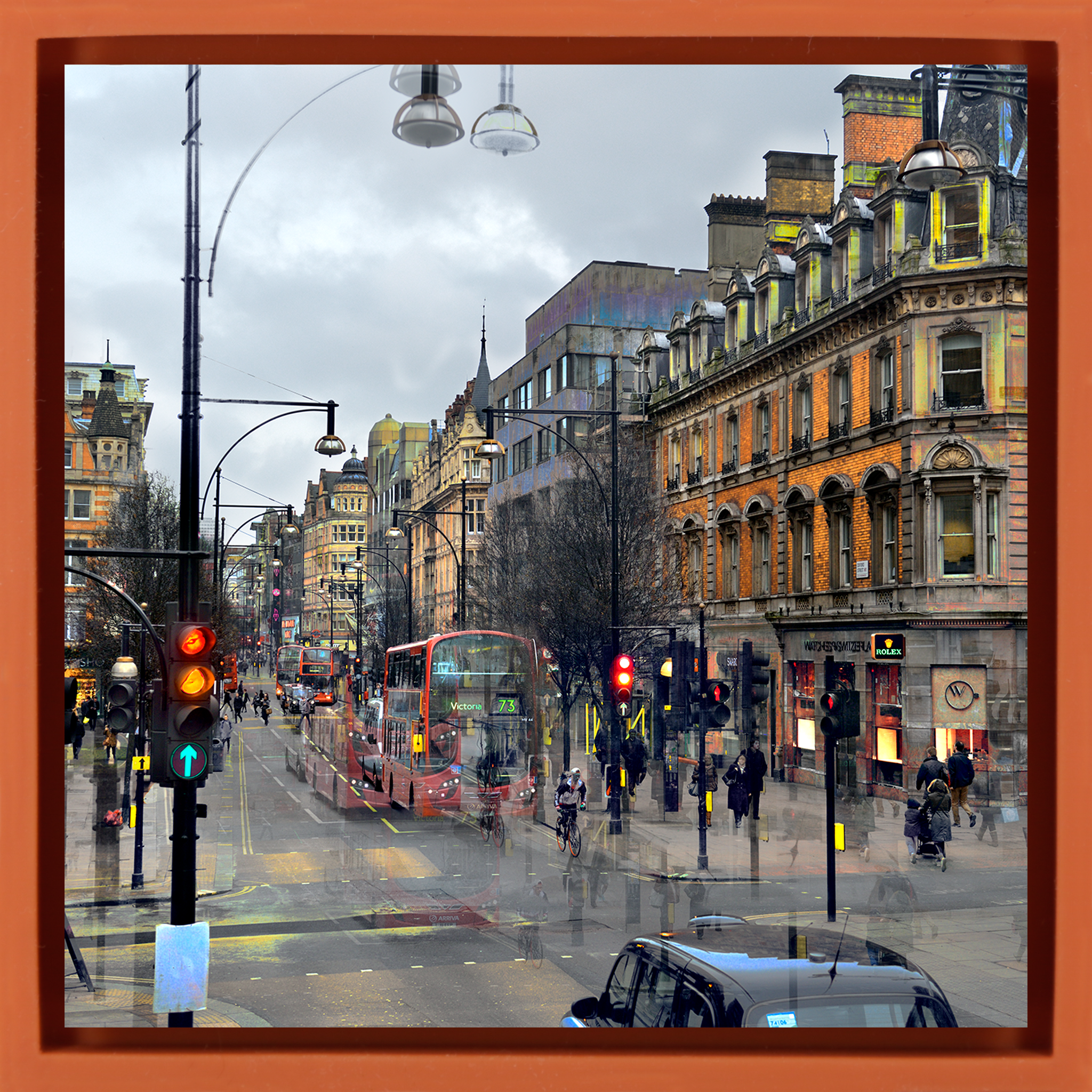 Mysterious London - Oranje Wrapp