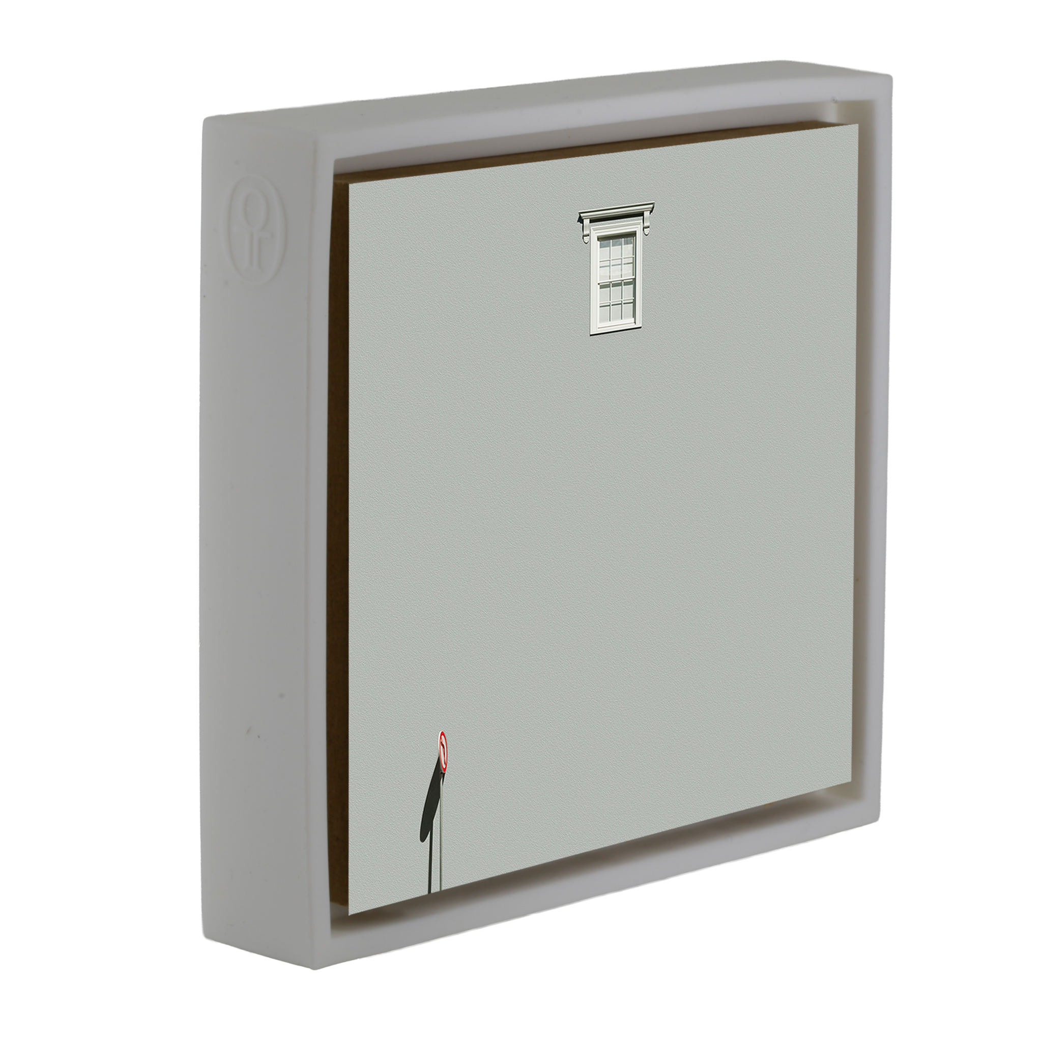 English Window Dressing- White Wrapp